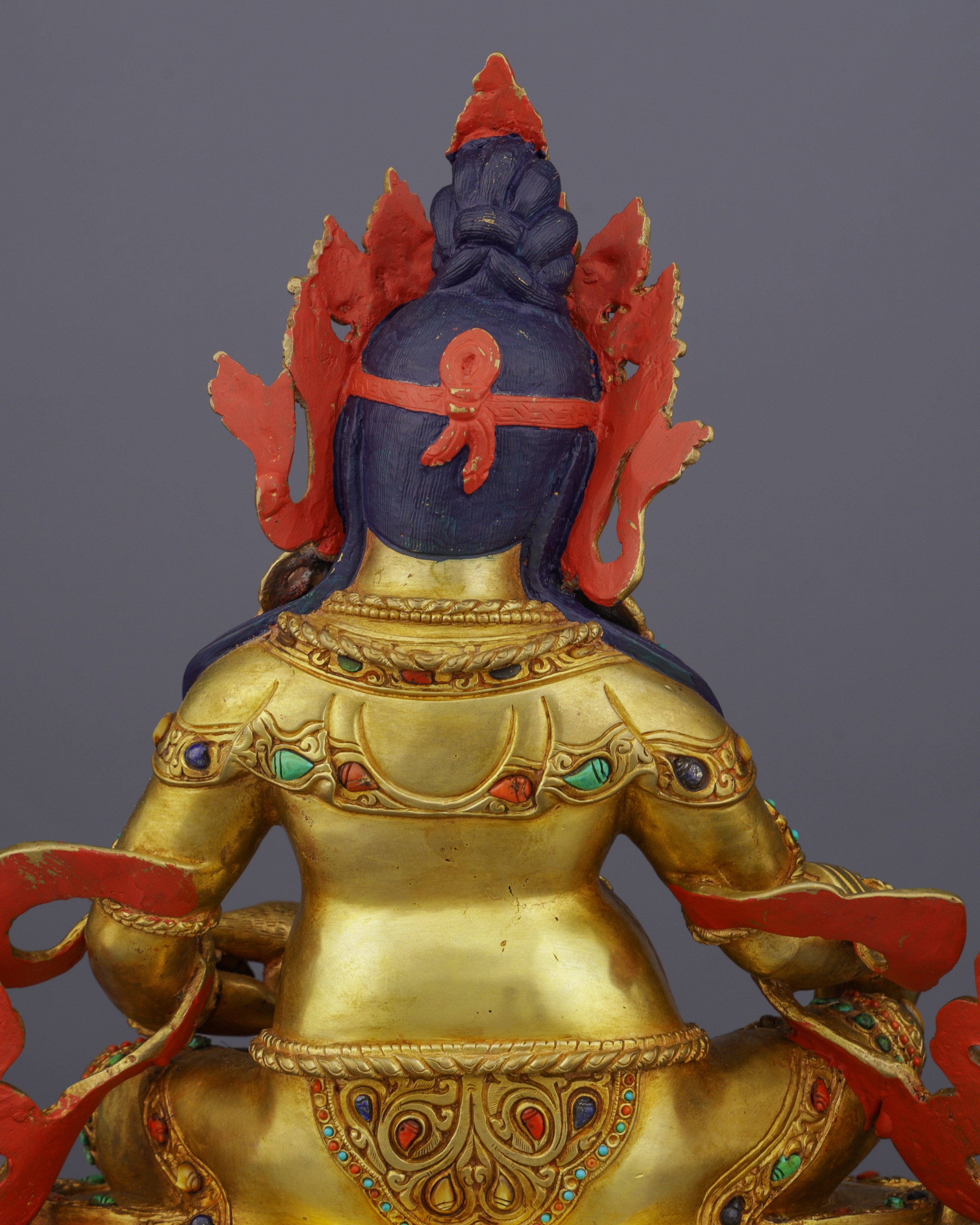 Prosperity Unleashed | Magnificent Nepalese Dzambhala Statue - Guardian of Wealth and Abundance