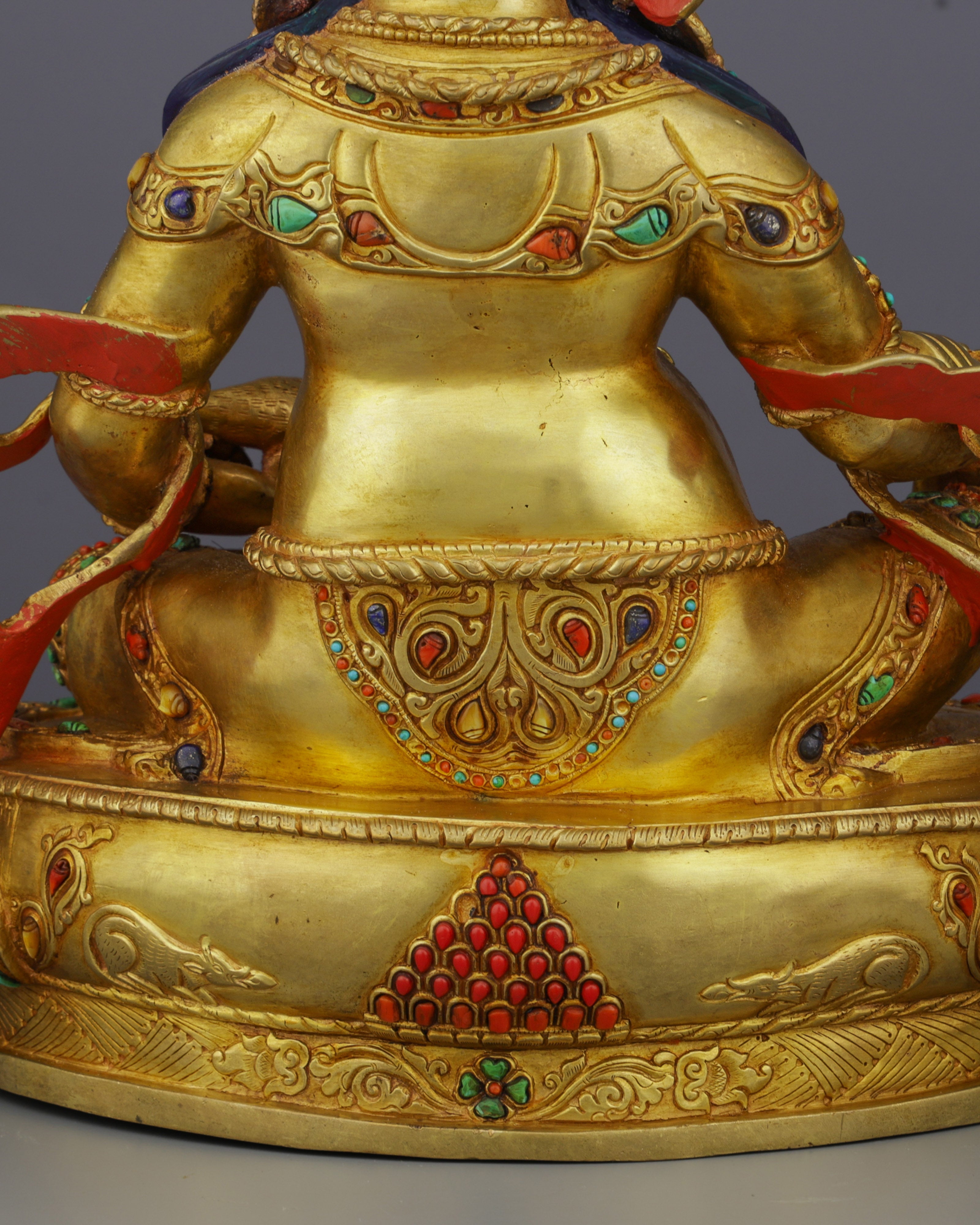 Prosperity Unleashed | Magnificent Nepalese Dzambhala Statue - Guardian of Wealth and Abundance