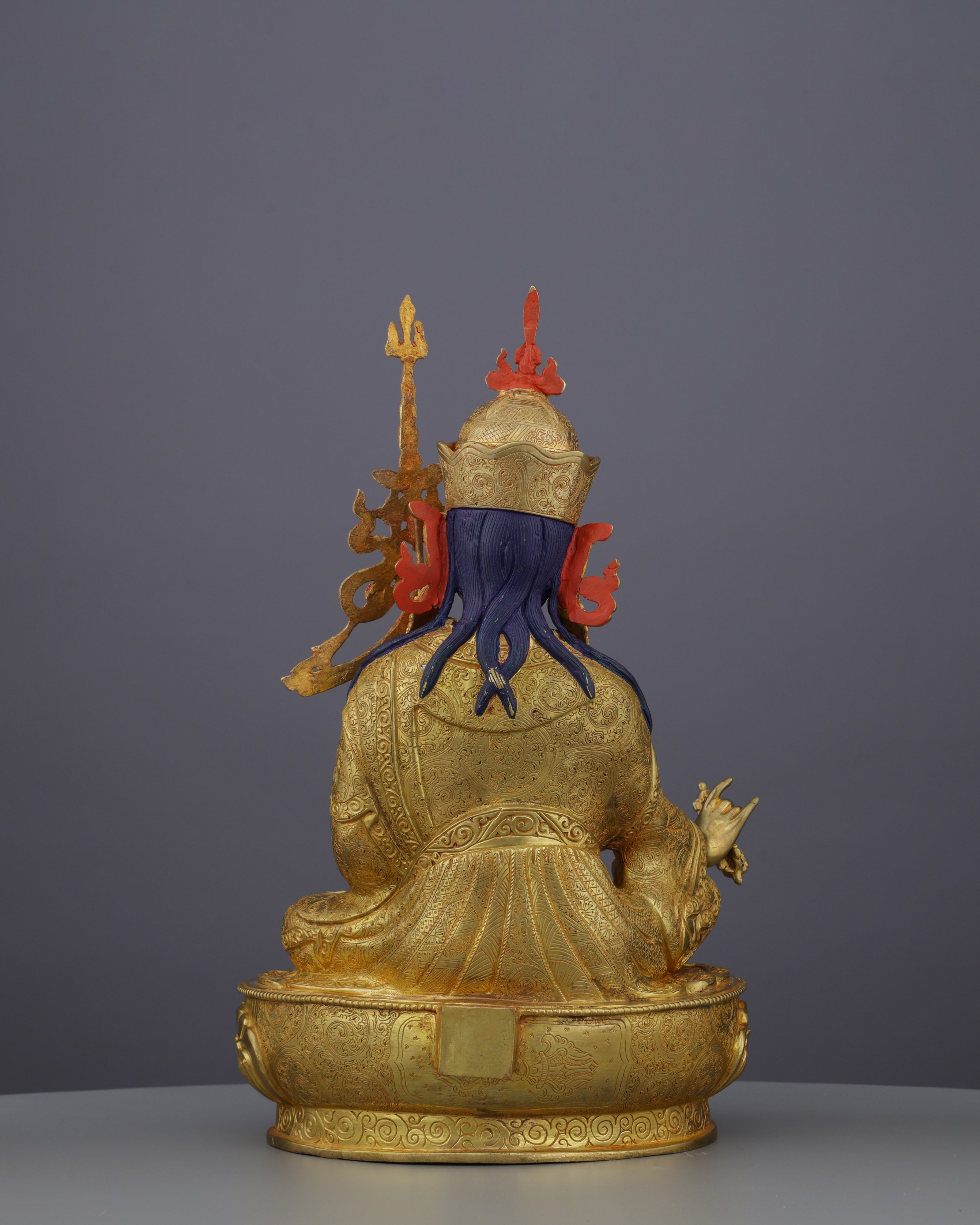 Lotus-Born Master | Breathtaking Nepalese Guru Rinpoche Statue - The Precious Teacher of Tibet