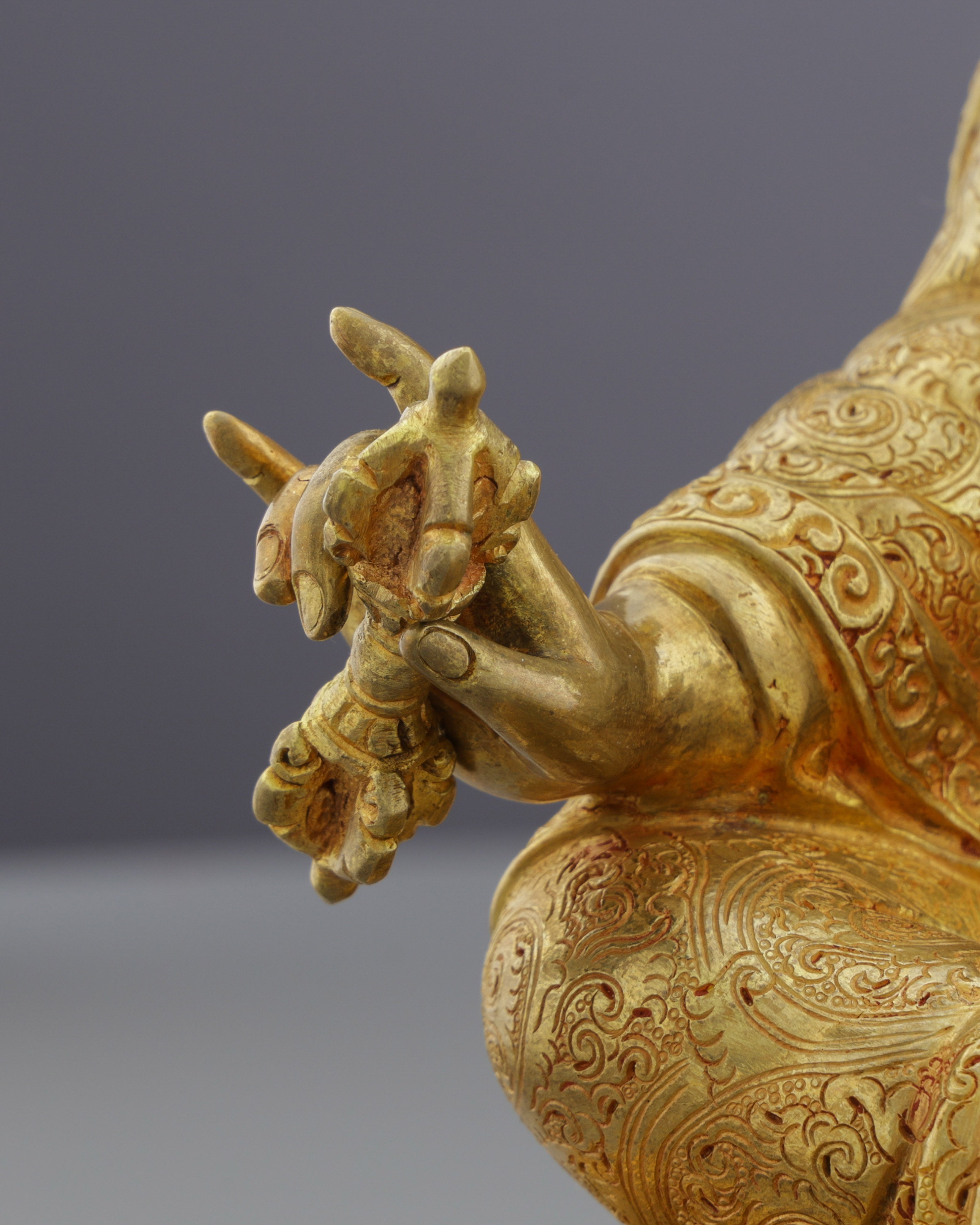 Lotus-Born Master | Breathtaking Nepalese Guru Rinpoche Statue - The Precious Teacher of Tibet