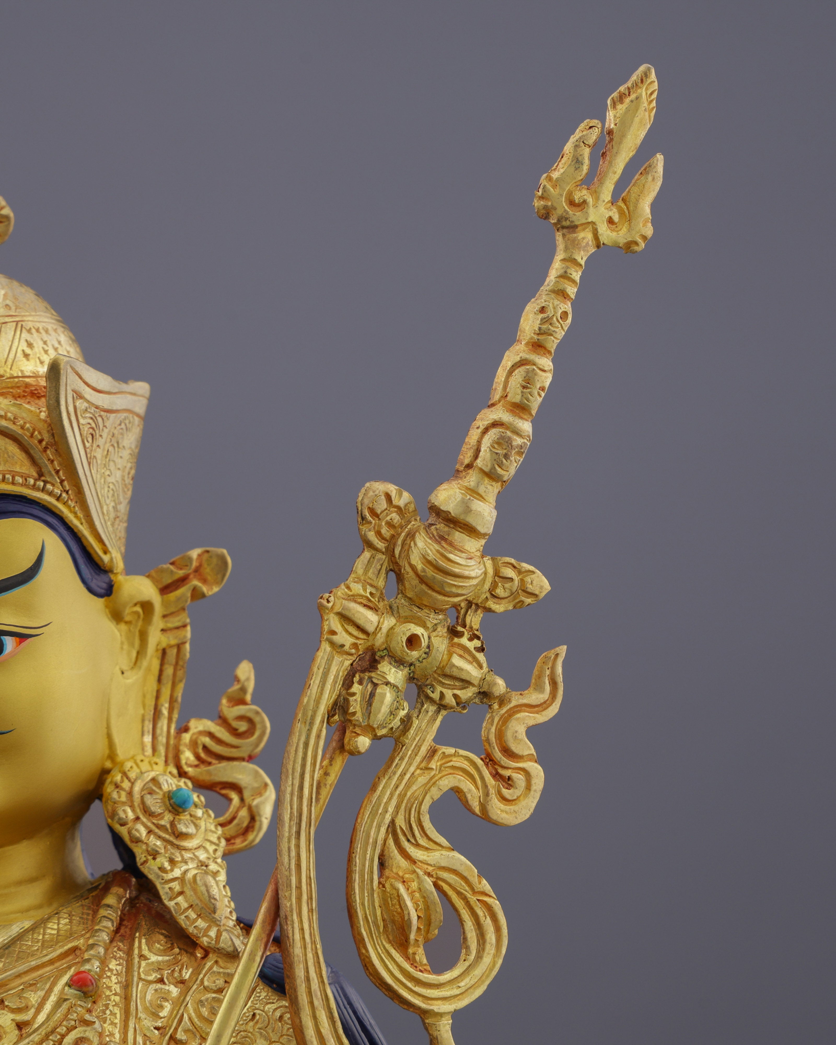 Lotus-Born Master | Breathtaking Nepalese Guru Rinpoche Statue - The Precious Teacher of Tibet
