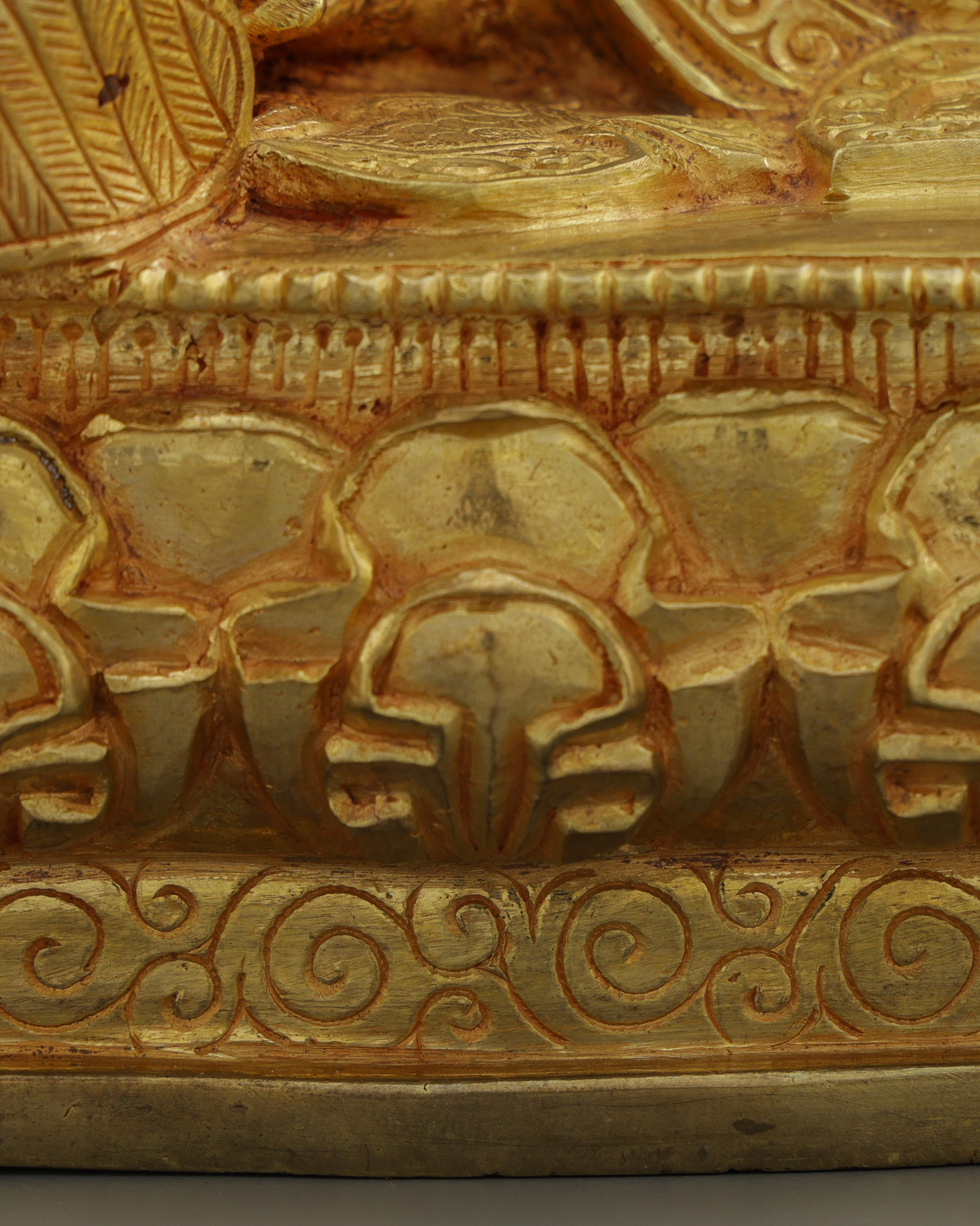 Timeless Treasure | Majestic Nepalese Guru Rinpoche Statue - The Second Buddha's Divine Presence