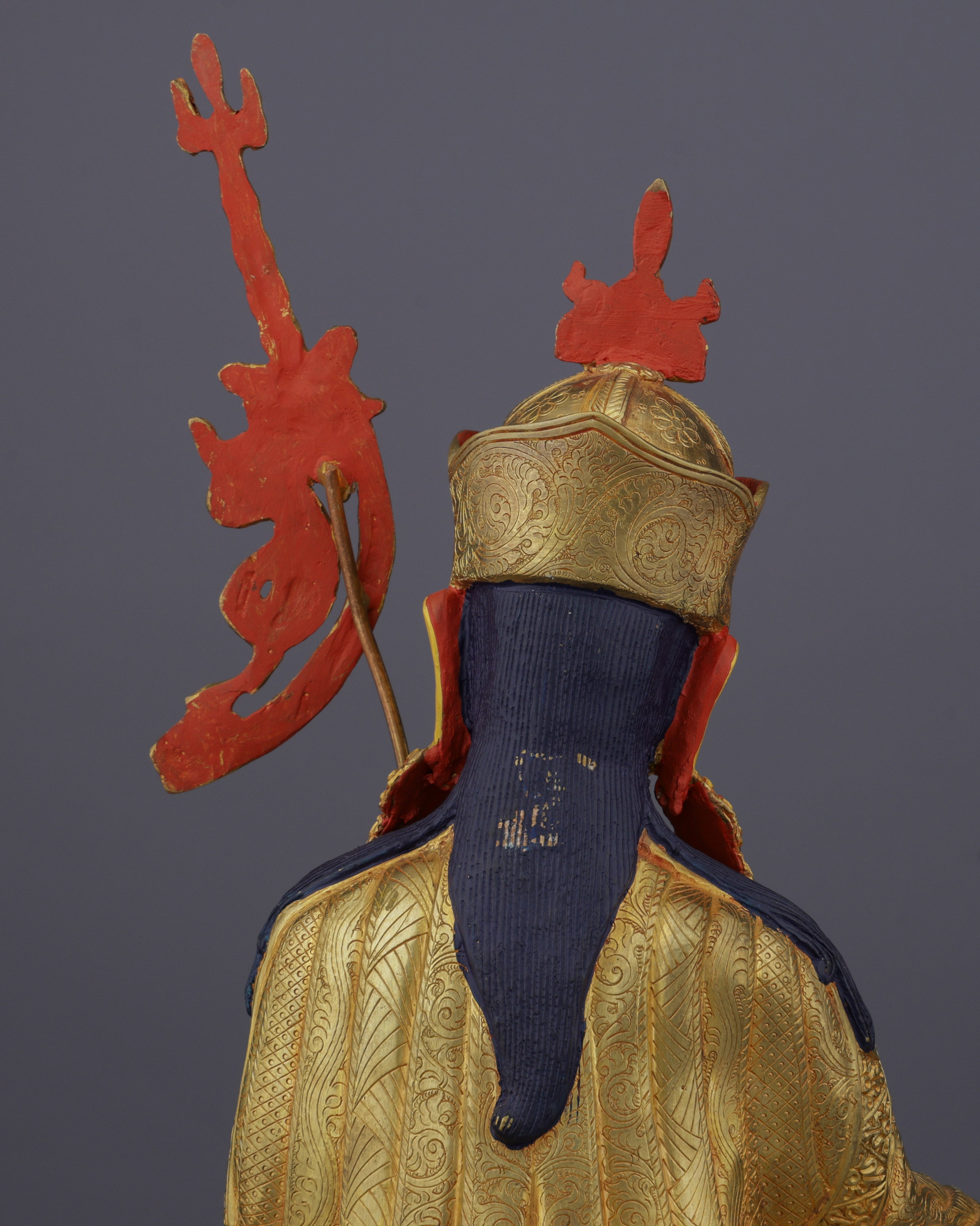 Timeless Treasure | Majestic Nepalese Guru Rinpoche Statue - The Second Buddha's Divine Presence