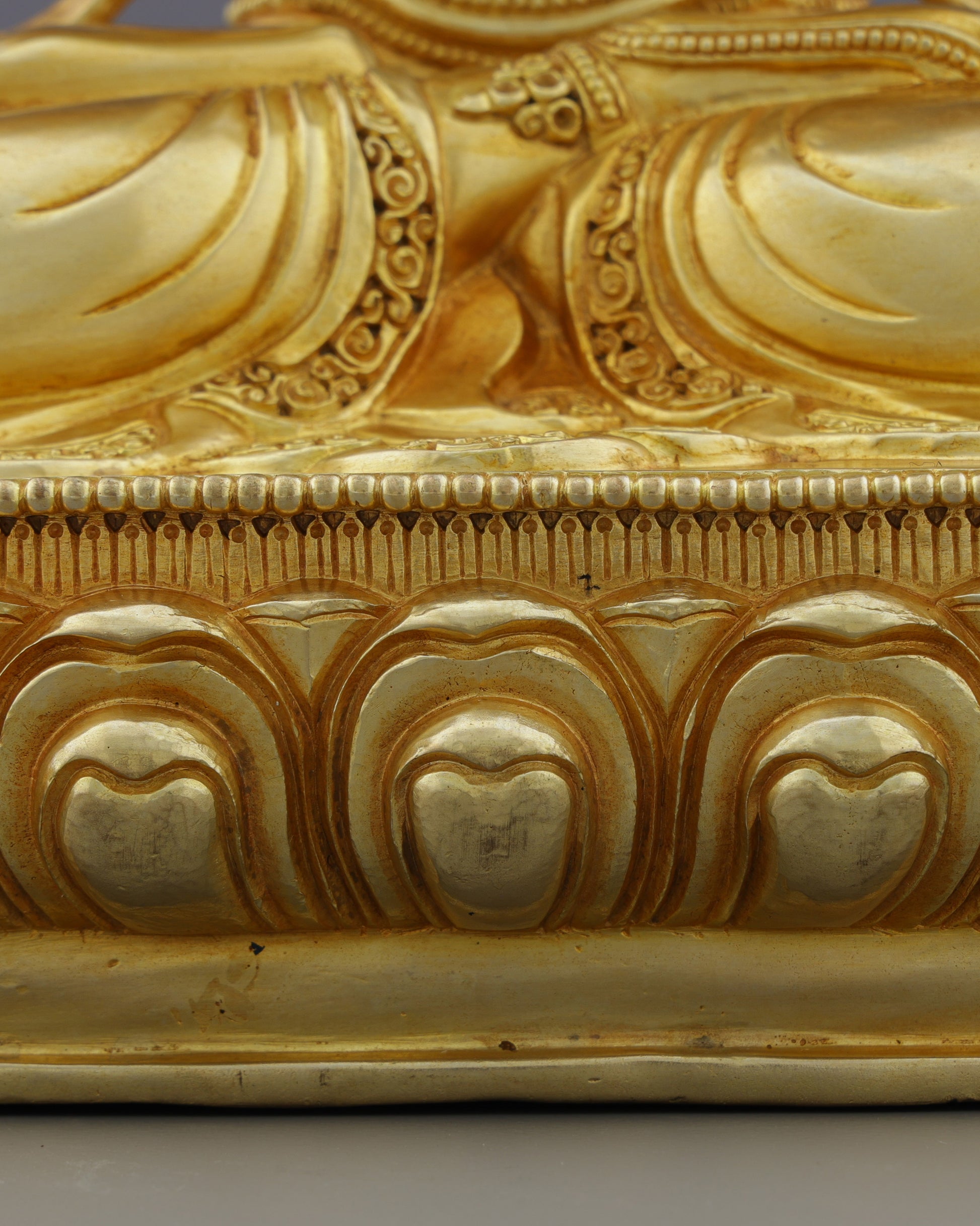 Primordial Wisdom Embodied | Nepalese Handcrafted 24K Gold Gilded Vajradhara – Supreme Buddha of Tantric Enlightenment - Authentic Handcrafted Statue