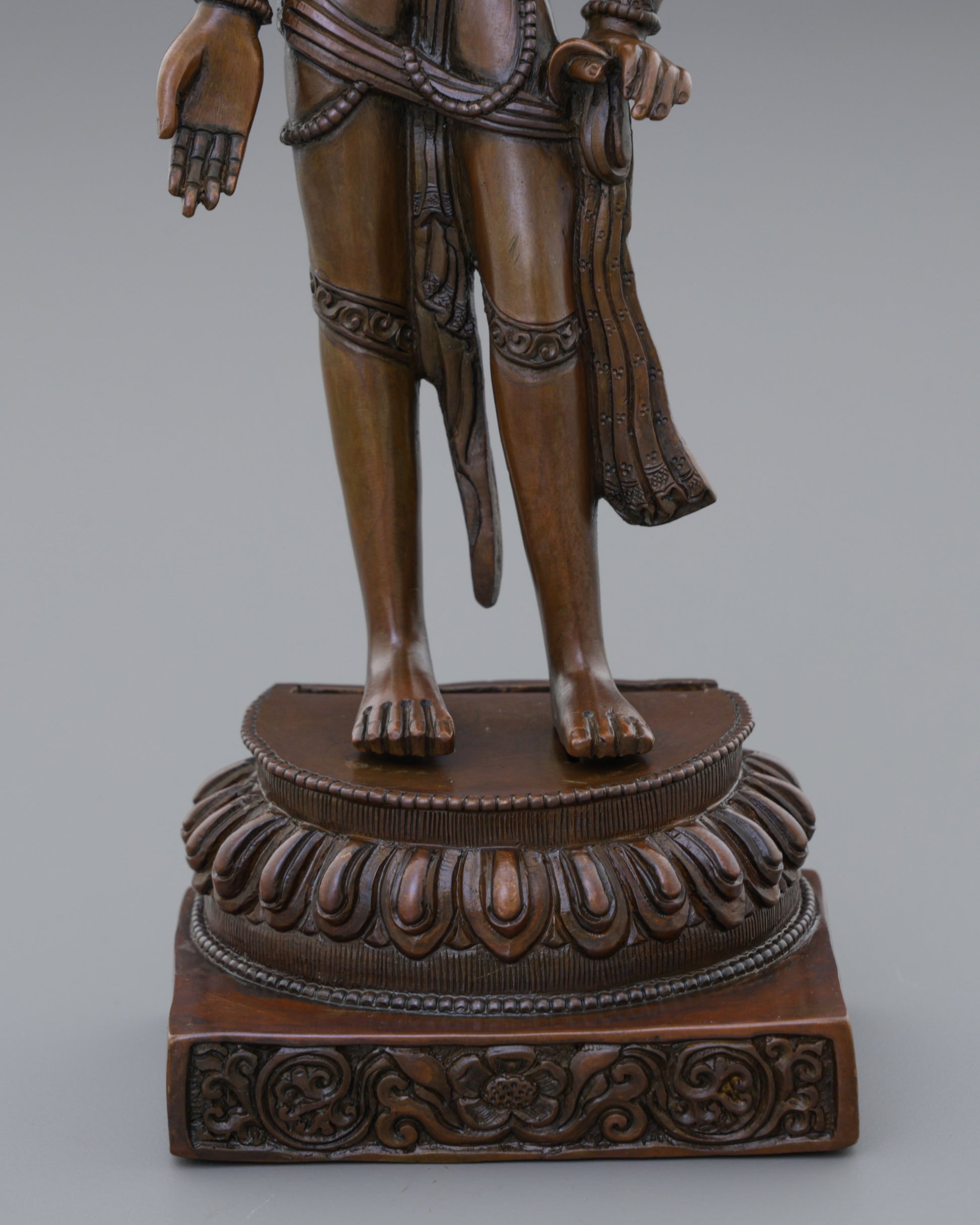 Dipankara Buddha Statue | Ancient Prophecy Cast in Sacred Bronze - Authentic Handcrafted Statue