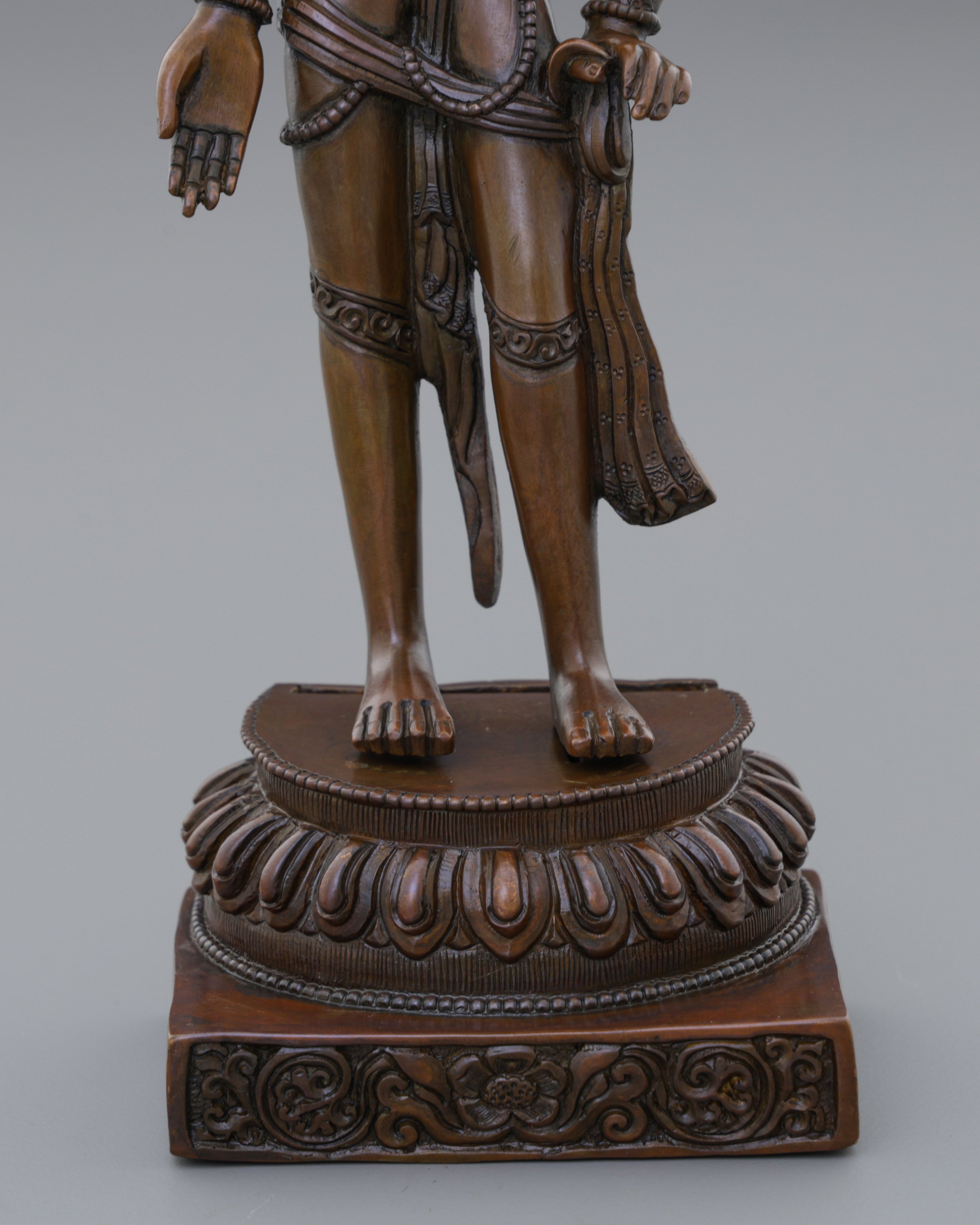 Dipankara Buddha Statue | Ancient Prophecy Cast in Sacred Bronze