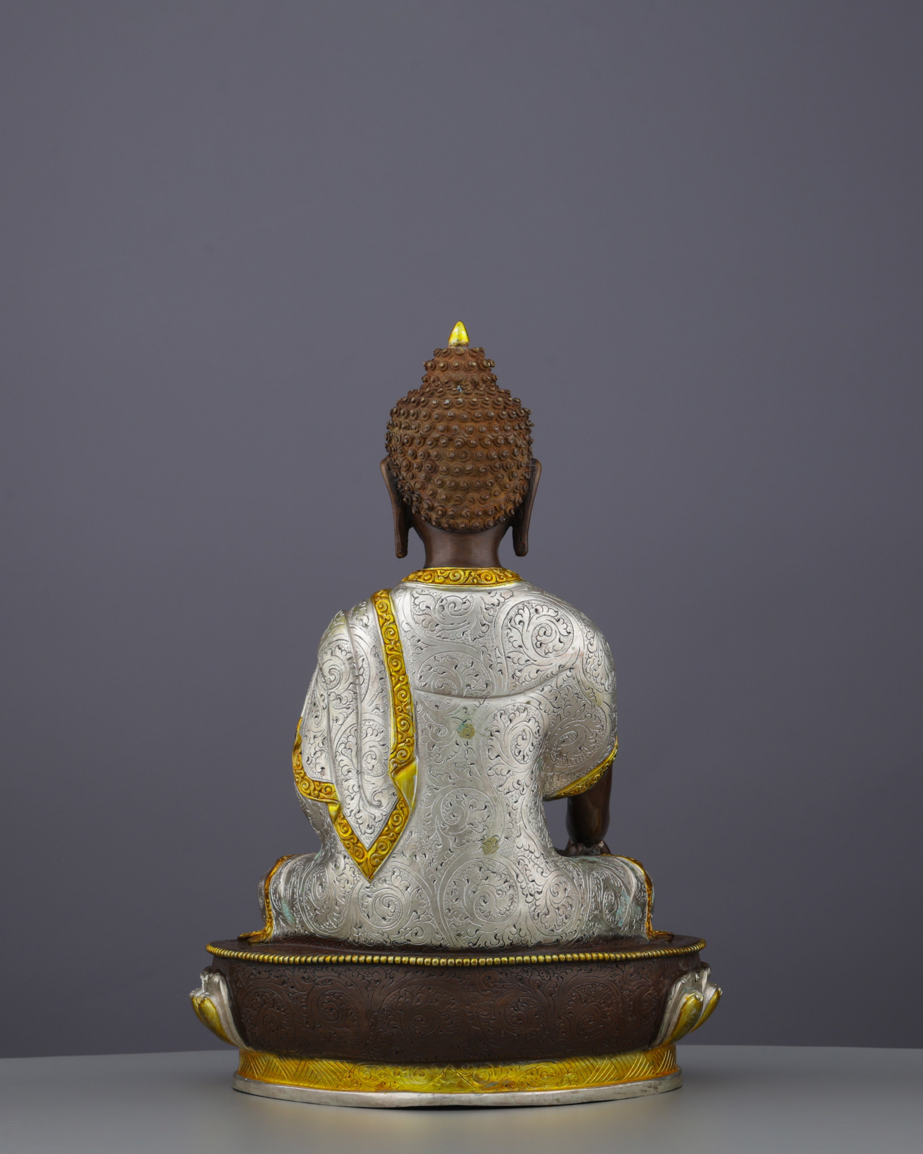 Magnificent Oxidized Sakyamuni Buddha | Nepal's Timeless Tribute to Enlightenment