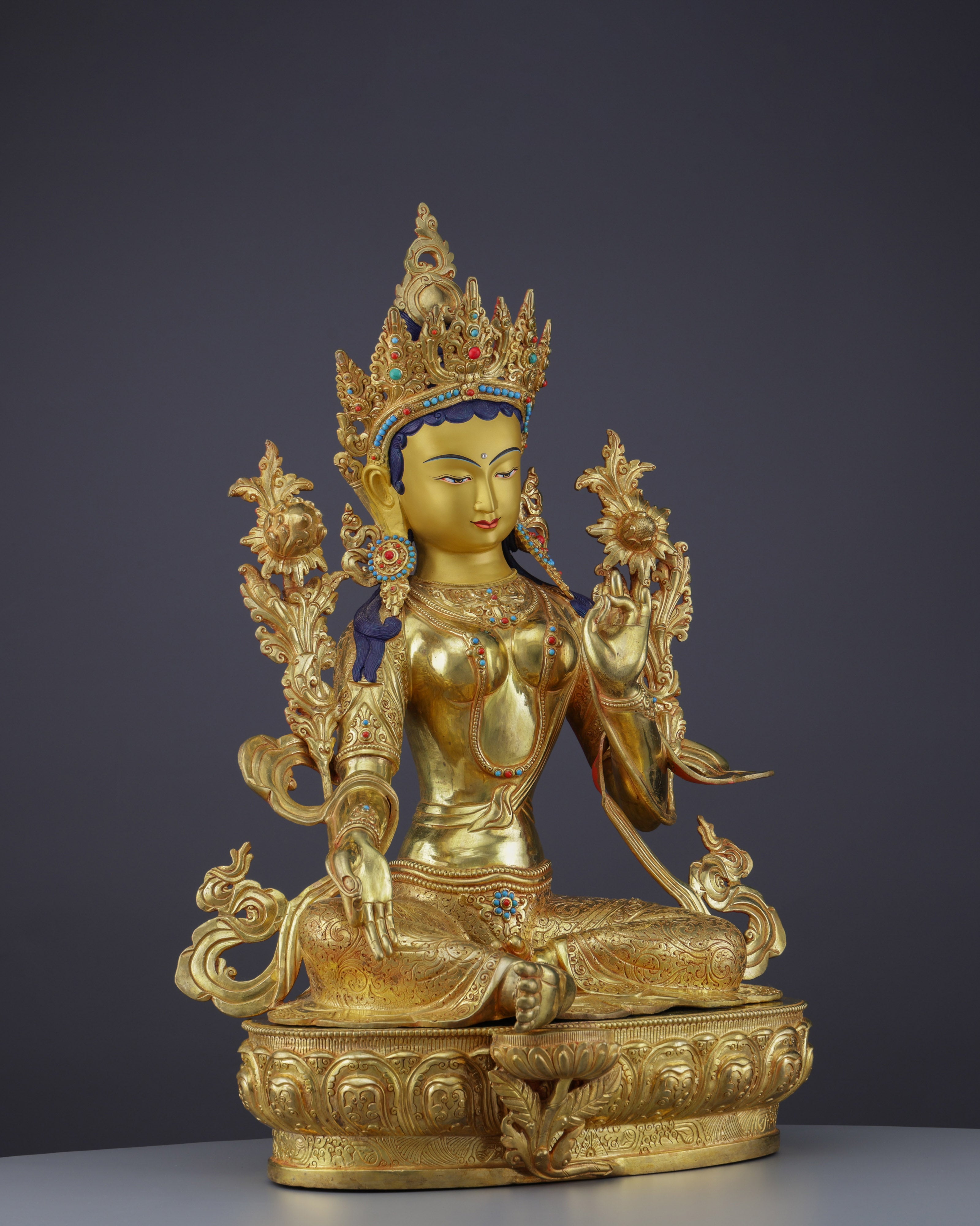 Green Tara Statue | The Swift Protector Who Answers Every Prayer