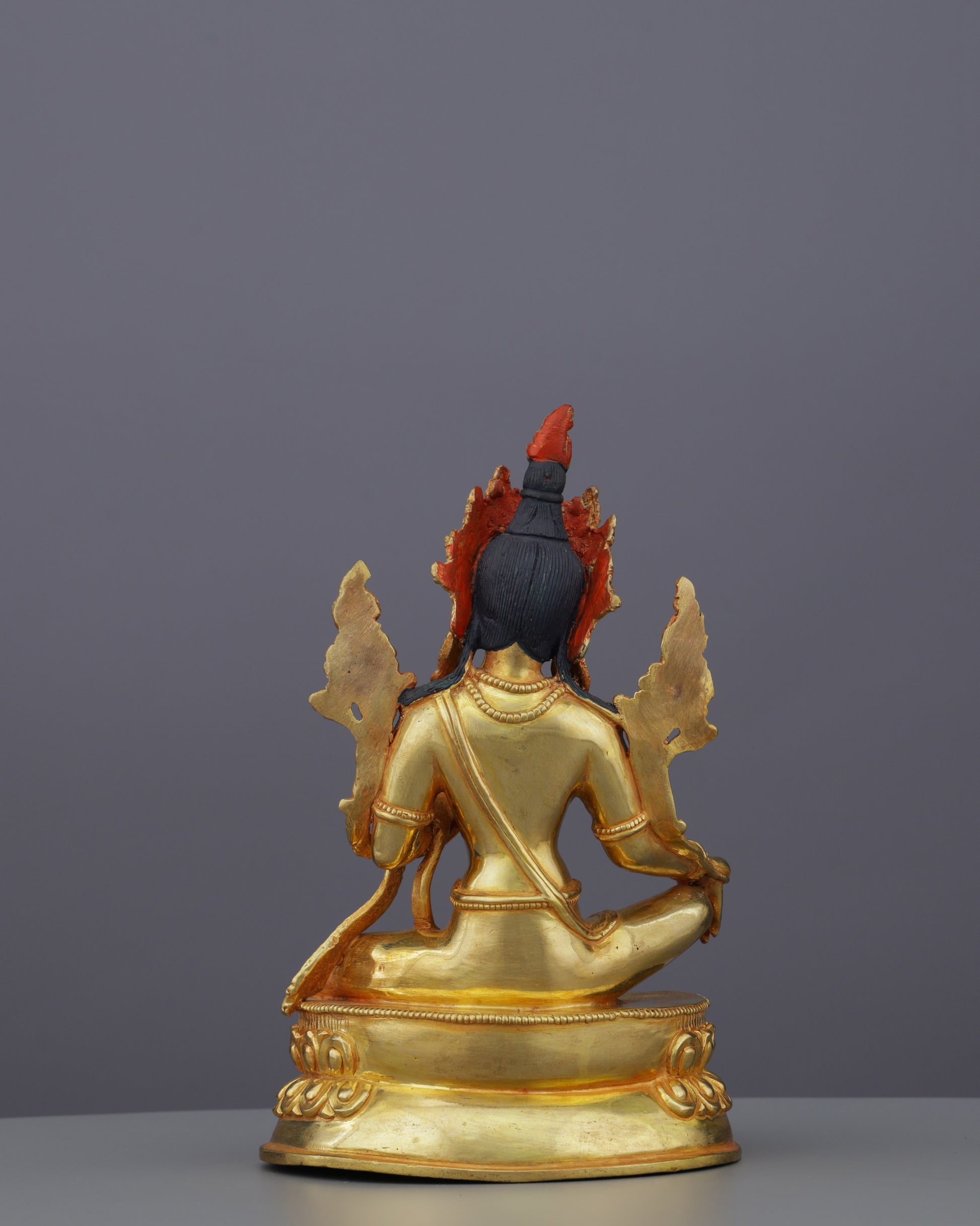 Radiant Green Tara Statue | Gateway to Swift Compassion and Divine Protection - Authentic Handcrafted Statue