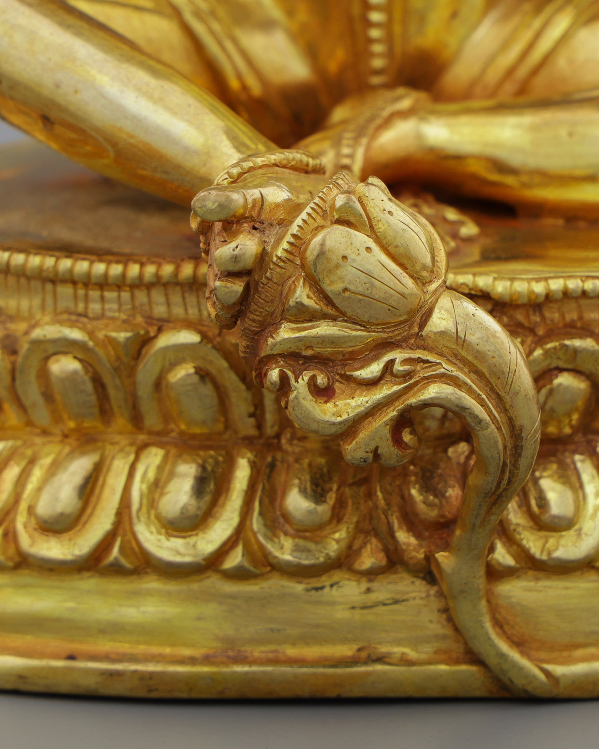 Radiant Green Tara Statue | Gateway to Swift Compassion and Divine Protection - Authentic Handcrafted Statue