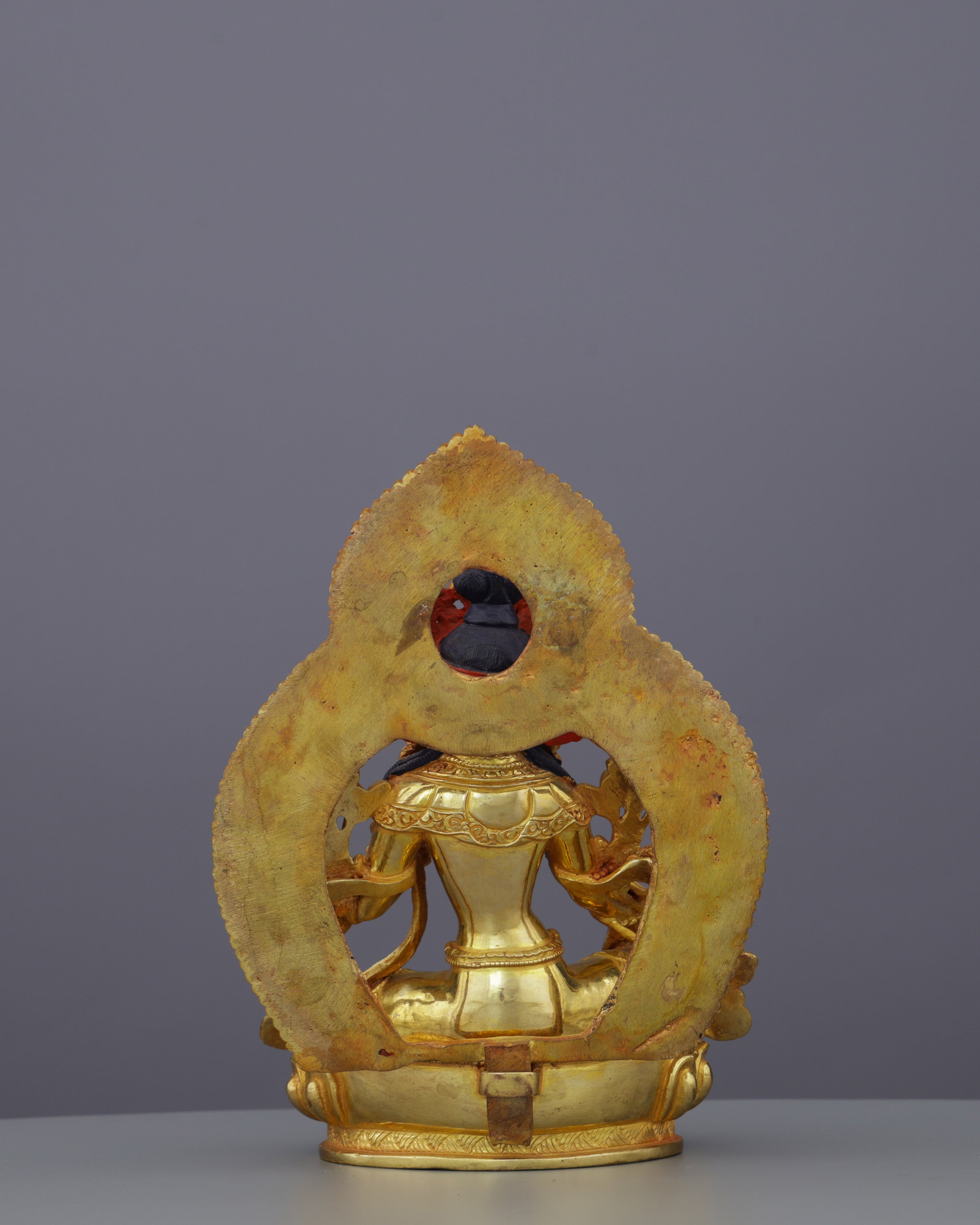 Celestial Green Tara with Ornate Aureole | Divine Protector of Liberation and Grace