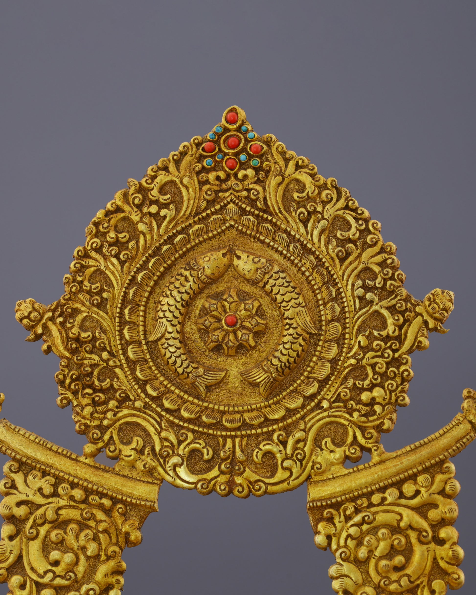Majestic Sakyamuni Buddha on Royal Throne | Enlightened Master in Supreme Splendor - Authentic Handcrafted Statue