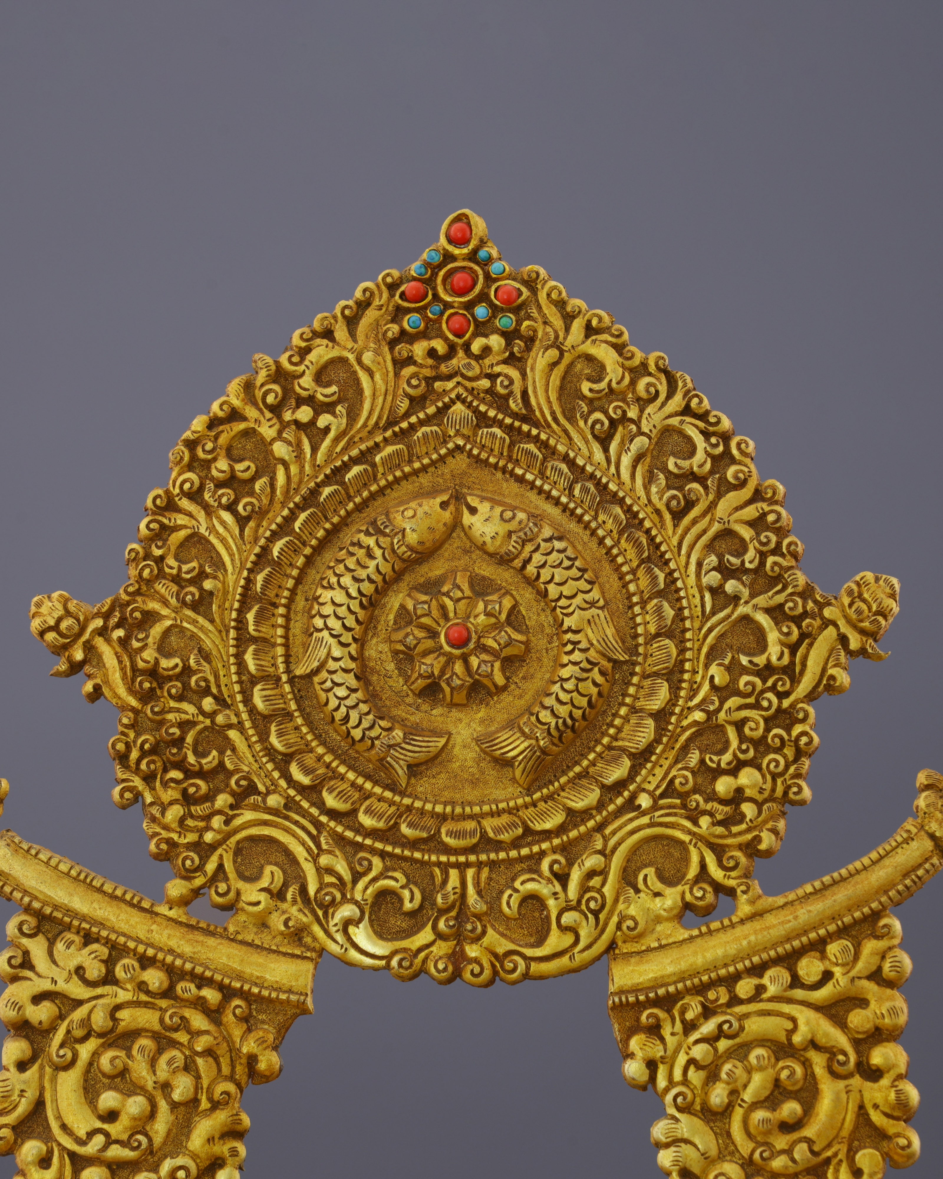 Majestic Sakyamuni Buddha on Royal Throne | Enlightened Master in Supreme Splendor