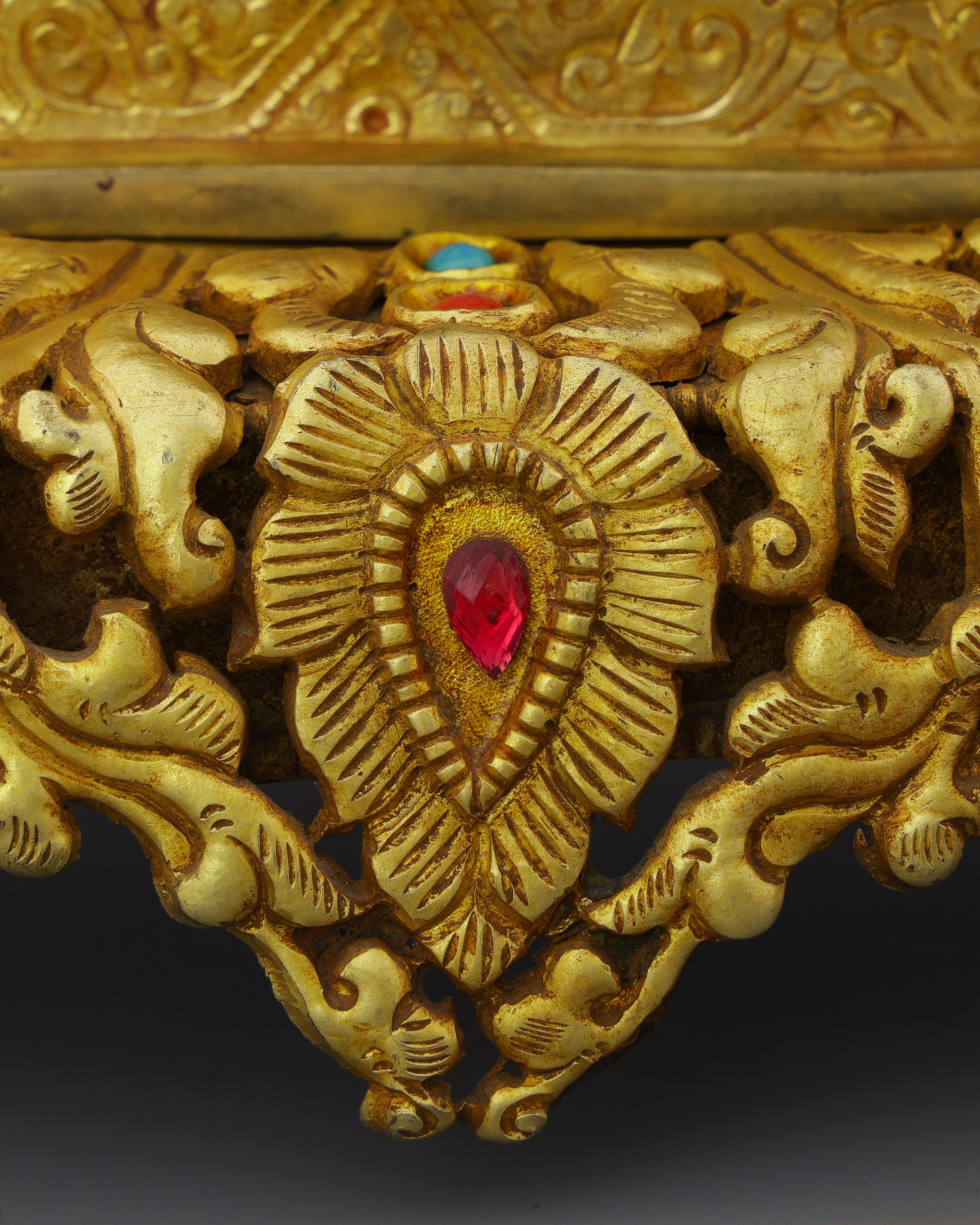 Majestic Sakyamuni Buddha on Royal Throne | Enlightened Master in Supreme Splendor