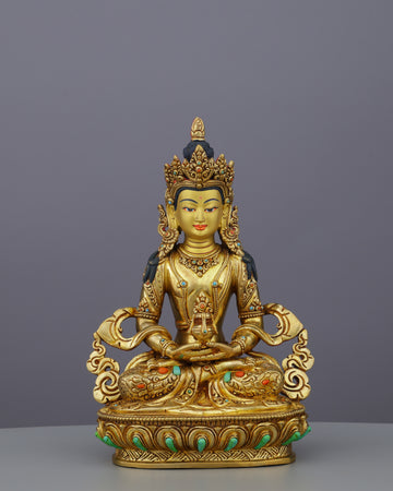Radiant Amitayus Buddha | Divine Bestower of Longevity and Infinite Life