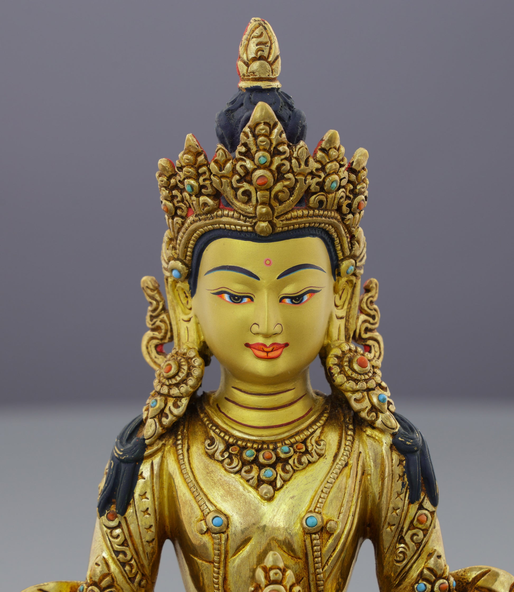 Radiant Amitayus Buddha | Divine Bestower of Longevity and Infinite Life - Authentic Handcrafted Statue