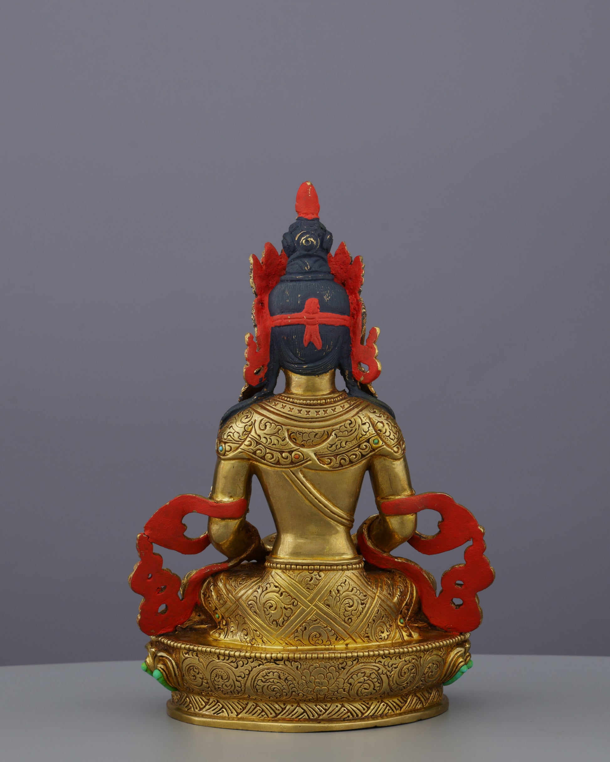 Radiant Amitayus Buddha | Divine Bestower of Longevity and Infinite Life - Authentic Handcrafted Statue