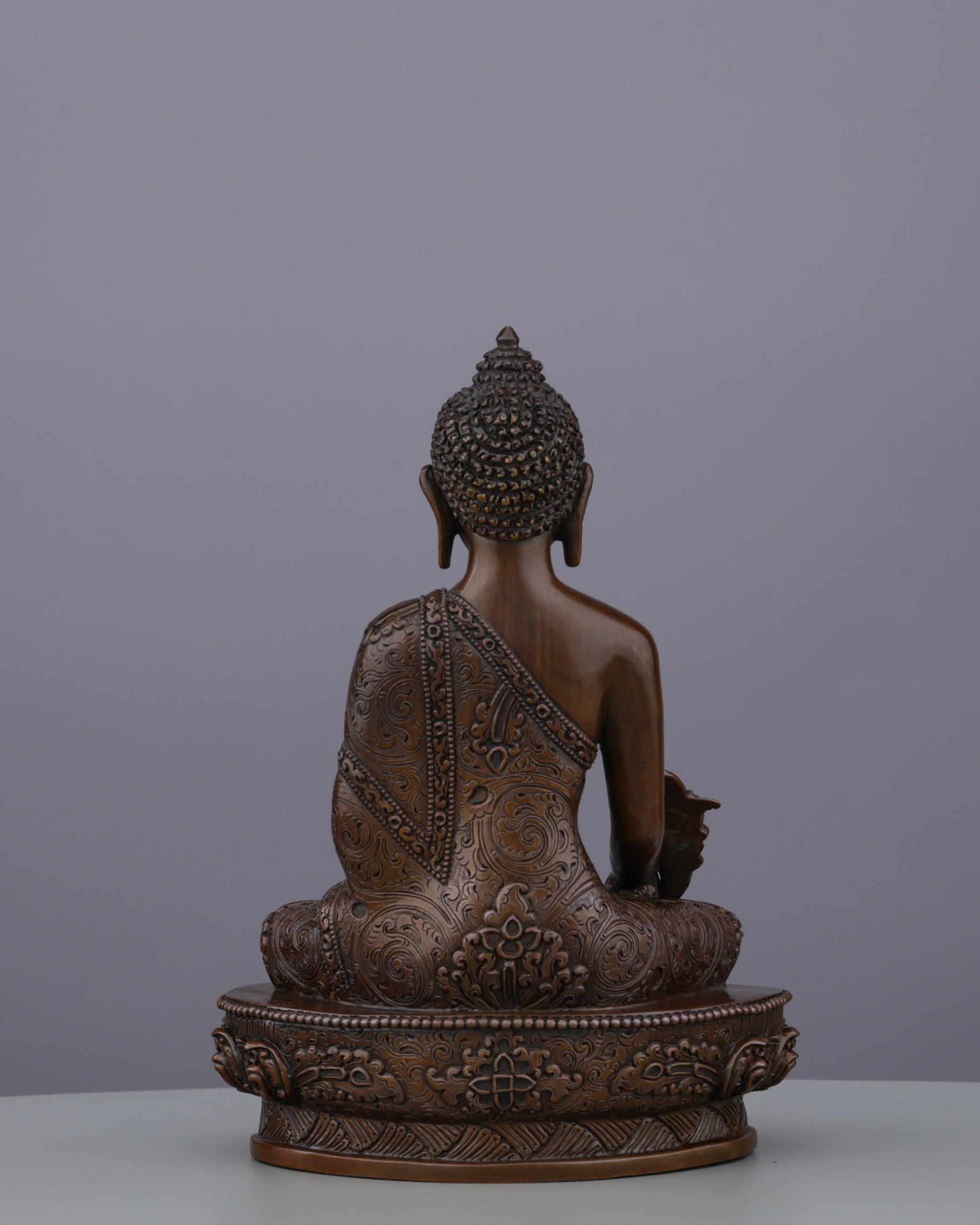 Oxidized Medicine Buddha Statue | Divine Healer of Body, Mind, and Spirit - Authentic Handcrafted Statue