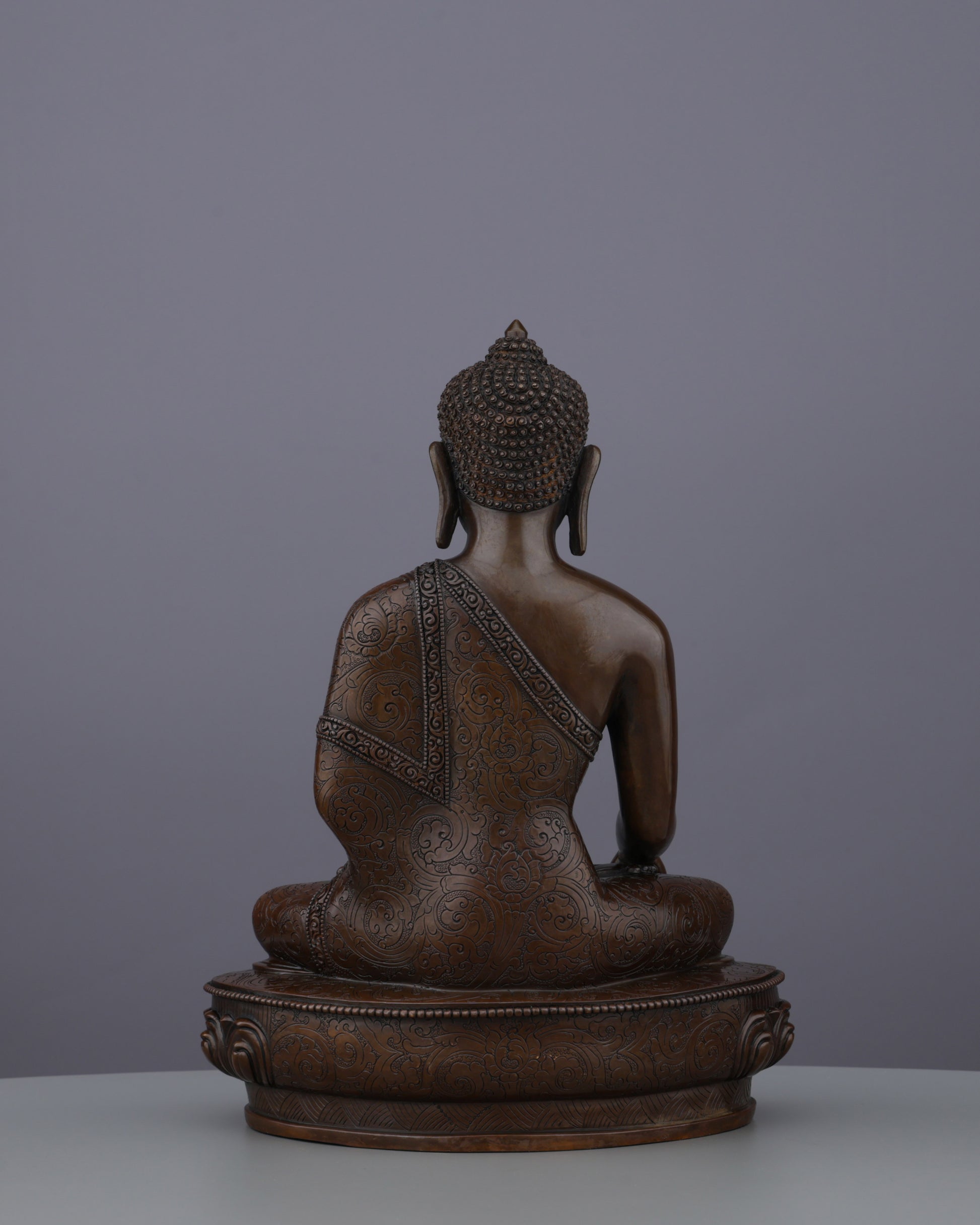 Oxidized Sakyamuni Buddha Statue | Radiant Embodiment of Enlightenment - Authentic Handcrafted Statue
