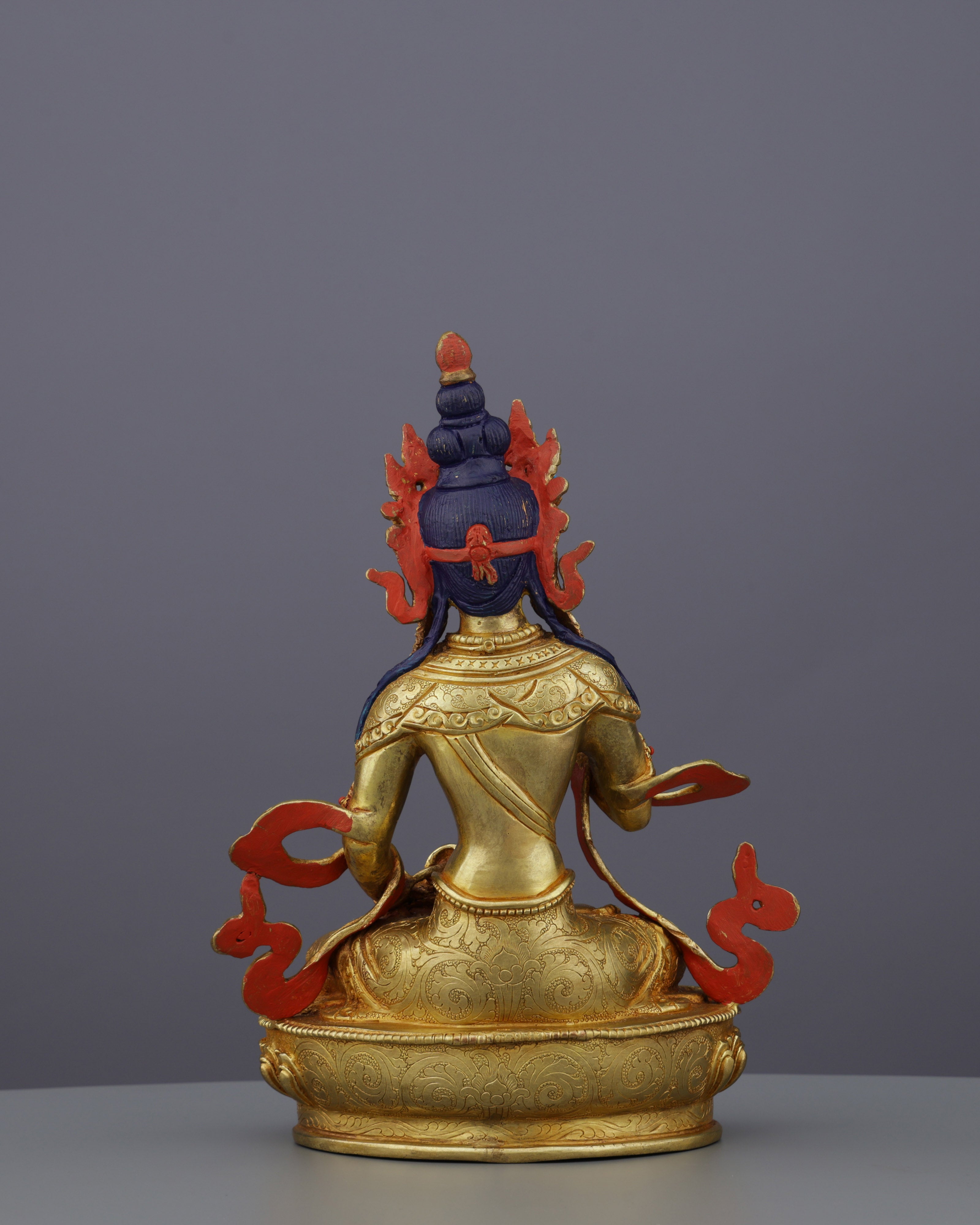 Eternal Purity | The 24K Gold-Gilded Vajrasattva Statue from Nepal