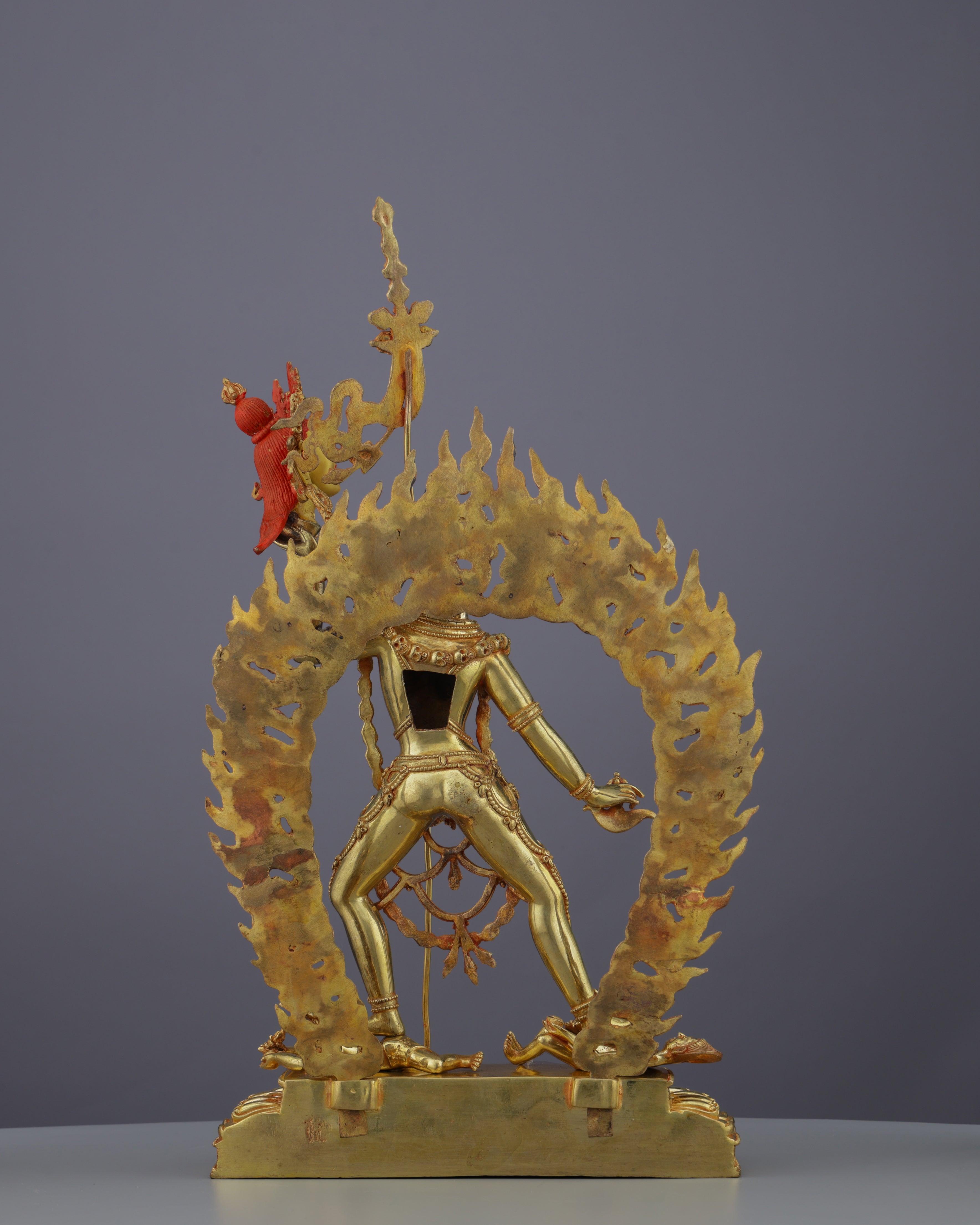 Chinnamasta Statue | Golden Embodiment of Transcendent Wisdom and Self-Sacrifice