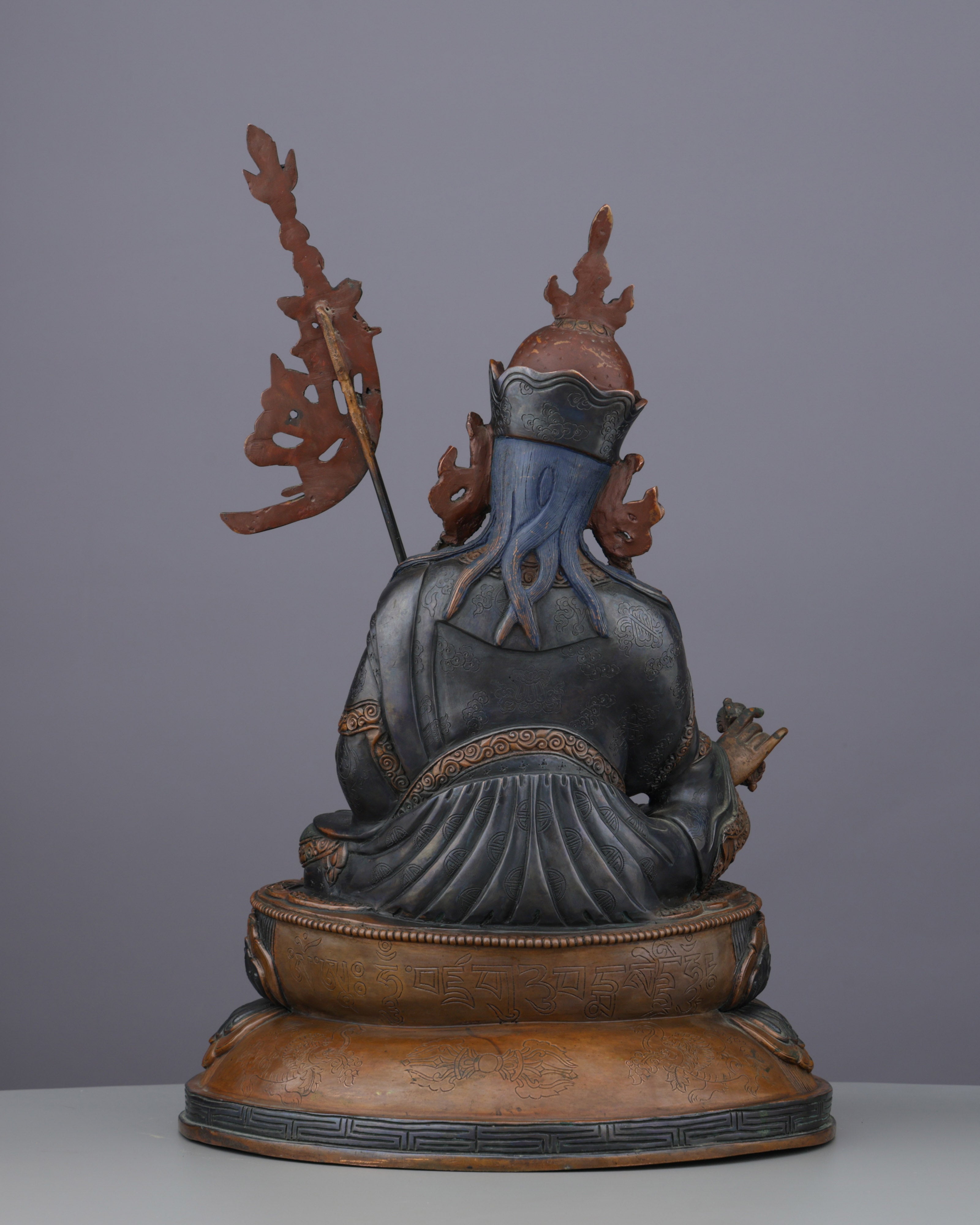 Guru Rinpoche Statue | The Lotus-Born Master in Sacred Bronze