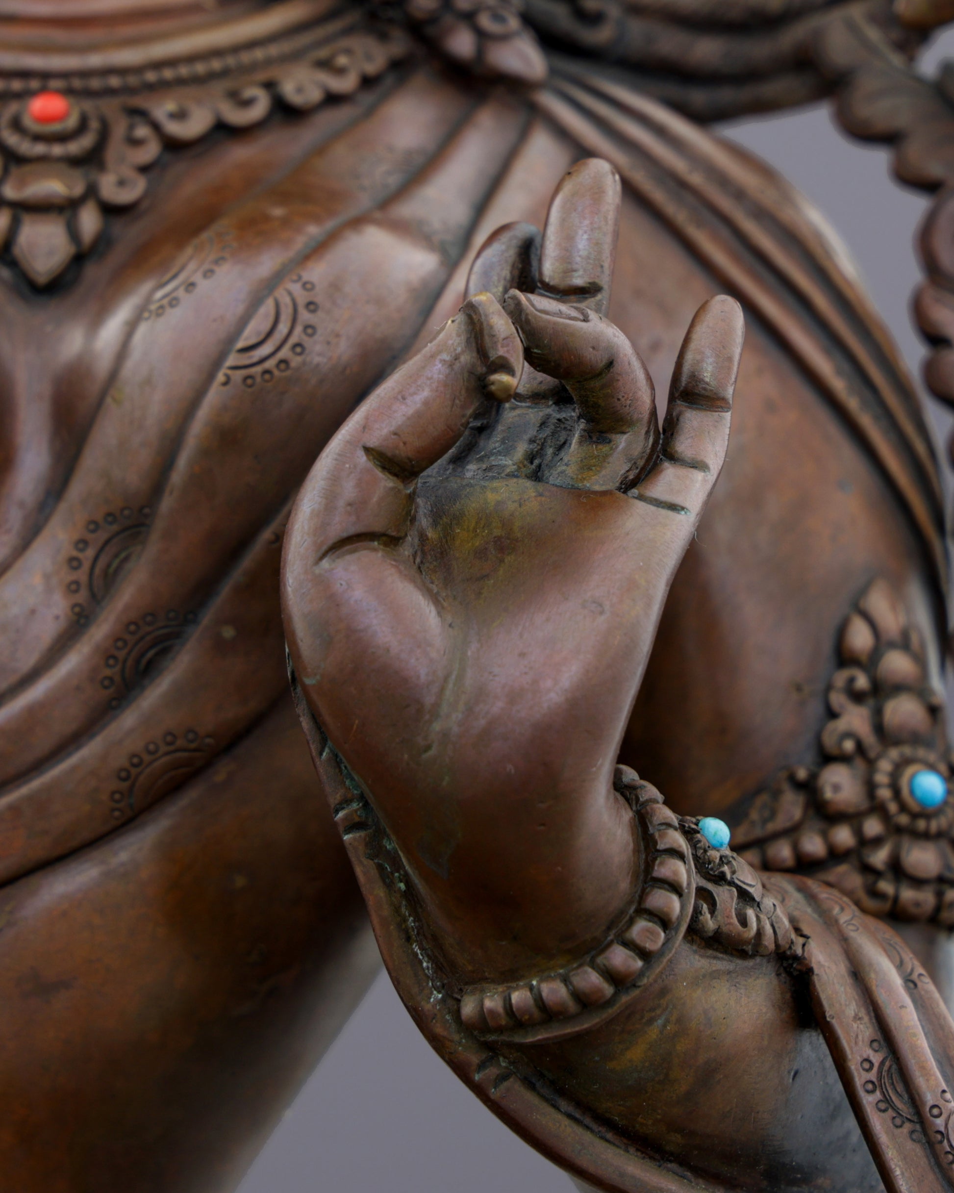 Green Tara Statue | Swift Liberator of Compassion in Sacred Bronze - Authentic Handcrafted Statue