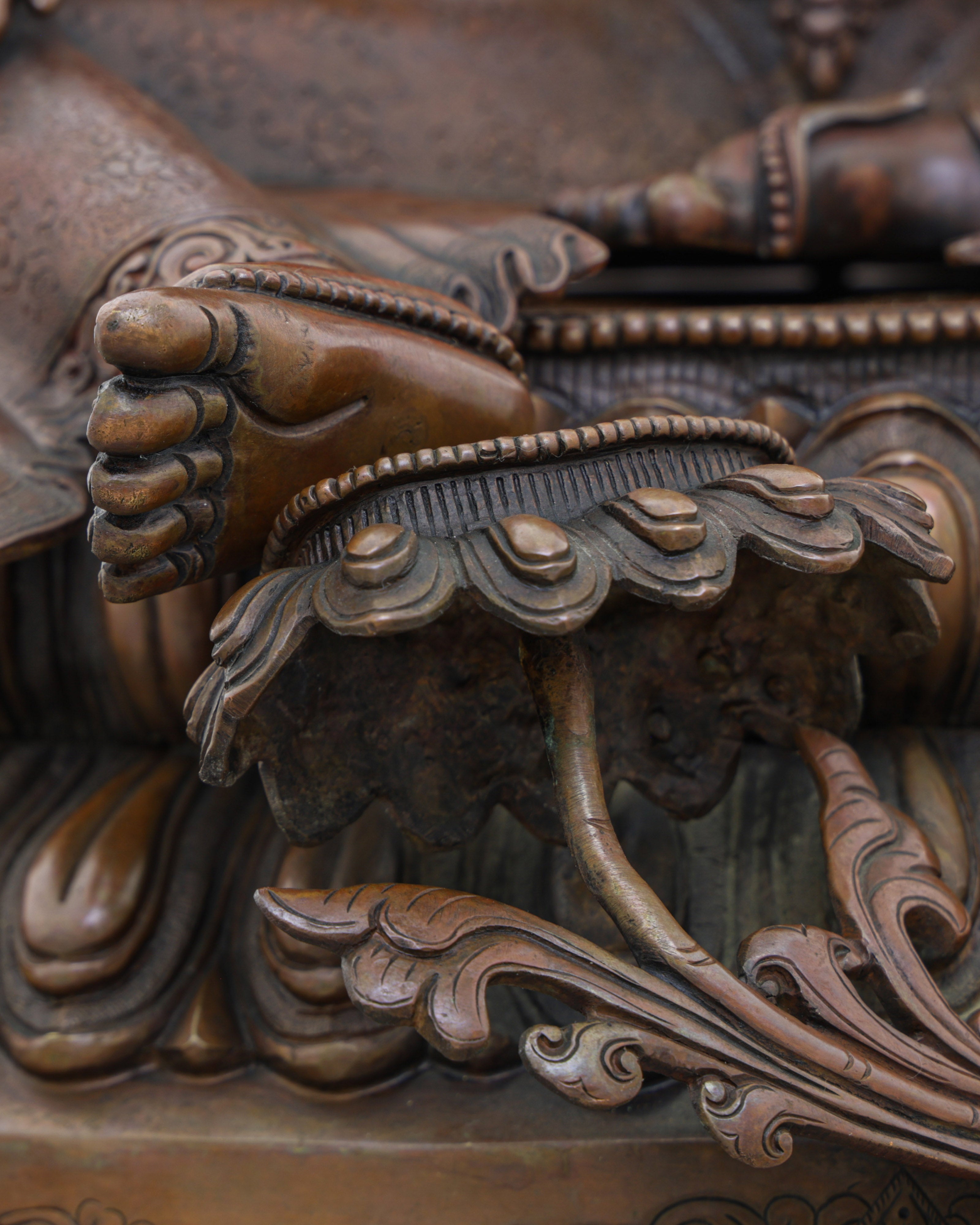 Green Tara Statue | Swift Liberator of Compassion in Sacred Bronze