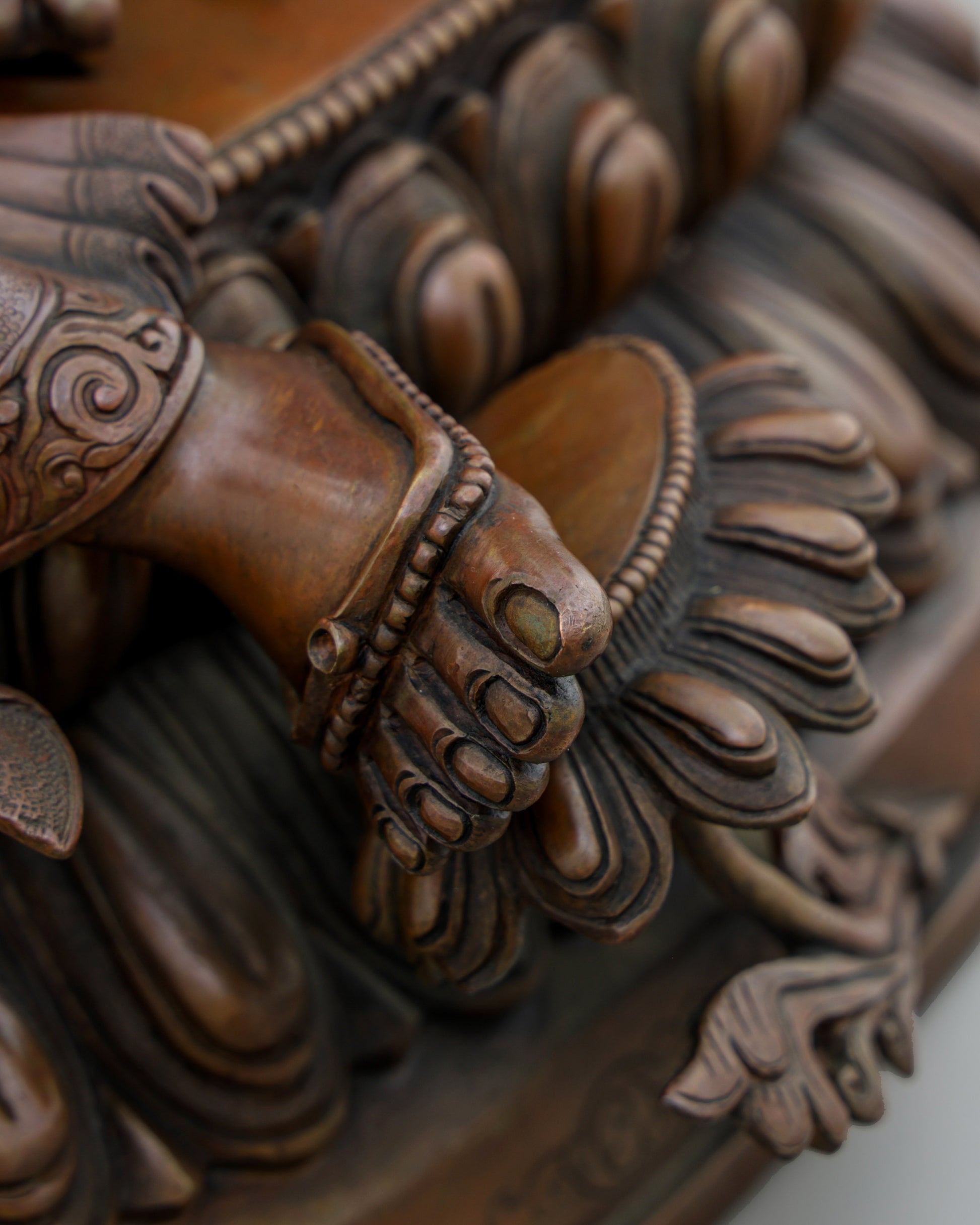 Green Tara Statue | Swift Liberator of Compassion in Sacred Bronze - Authentic Handcrafted Statue