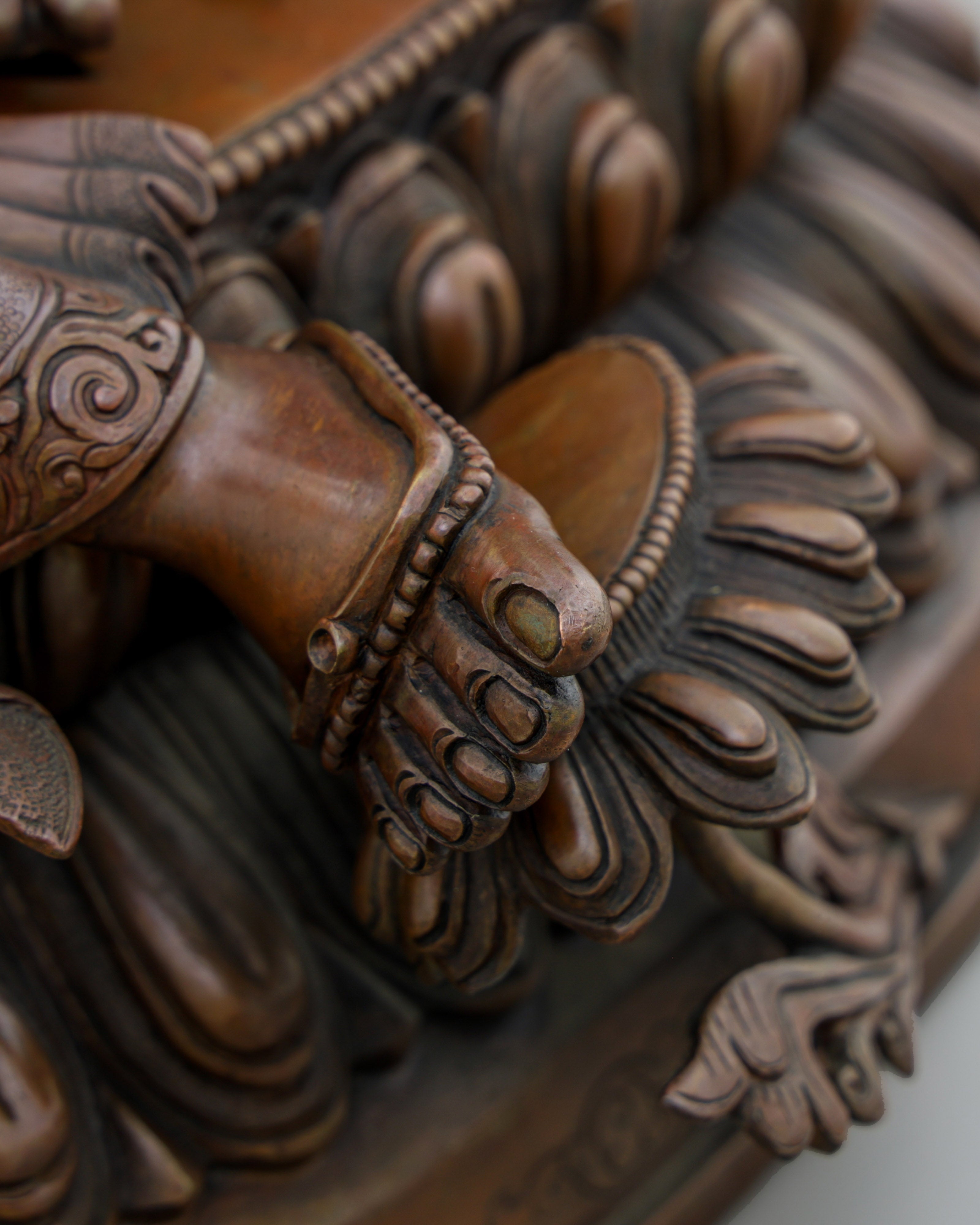 Green Tara Statue | Swift Liberator of Compassion in Sacred Bronze