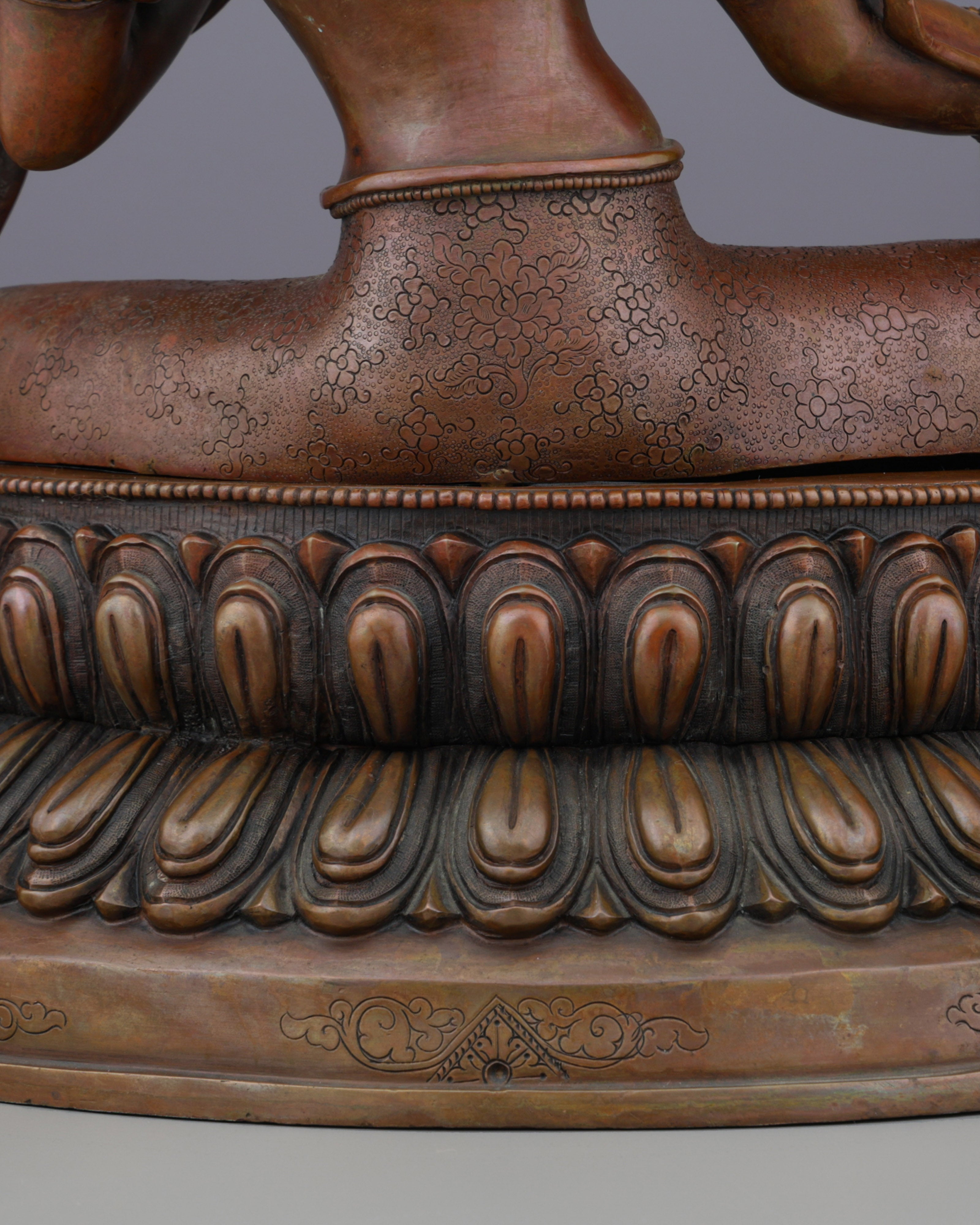 Green Tara Statue | Swift Liberator of Compassion in Sacred Bronze