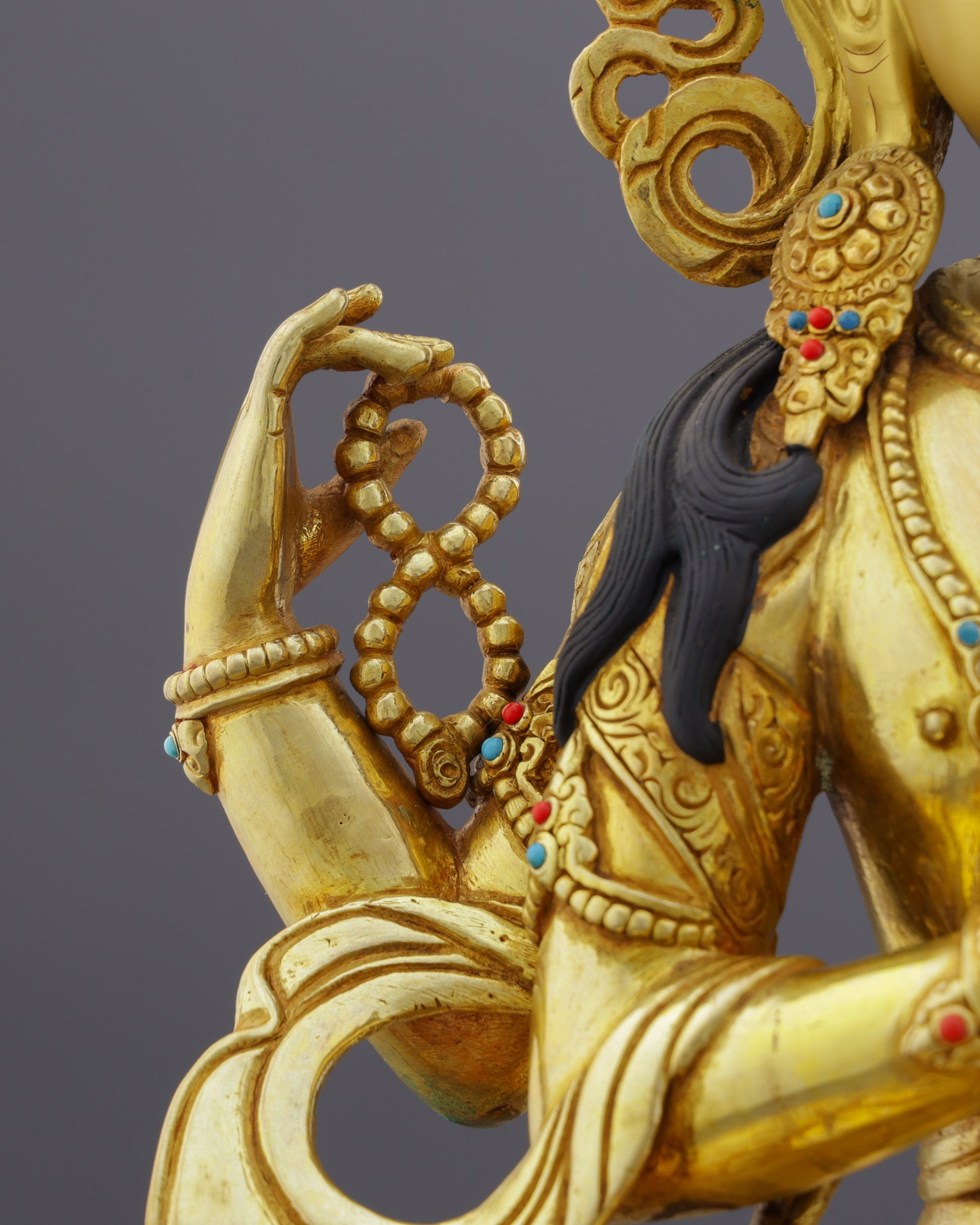 Chengresi Statue | The Golden Embodiment of Infinite Compassion - Authentic Handcrafted Statue