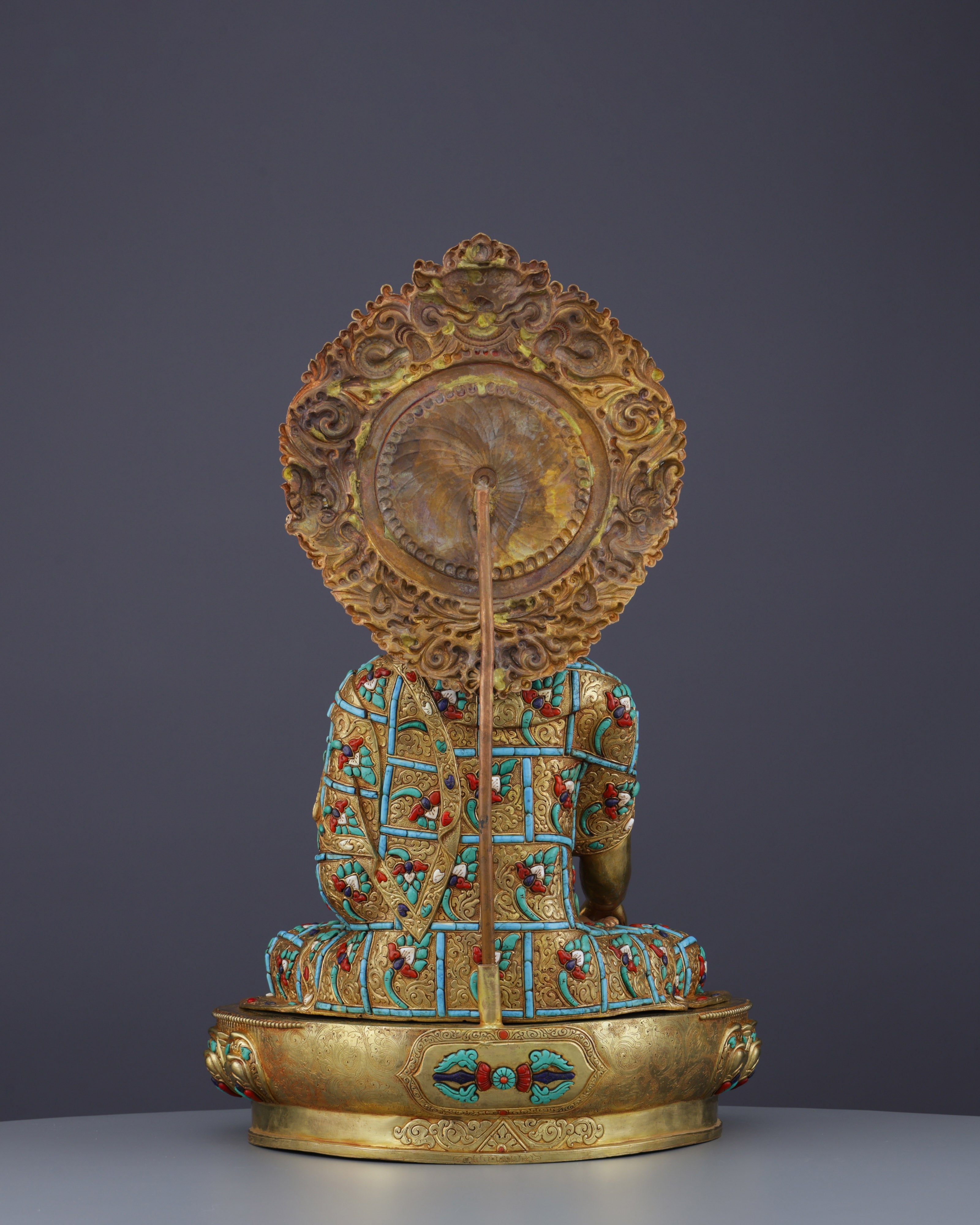 Sakyamuni Buddha Statue | Magnificent Enlightenment in Gold and Gems