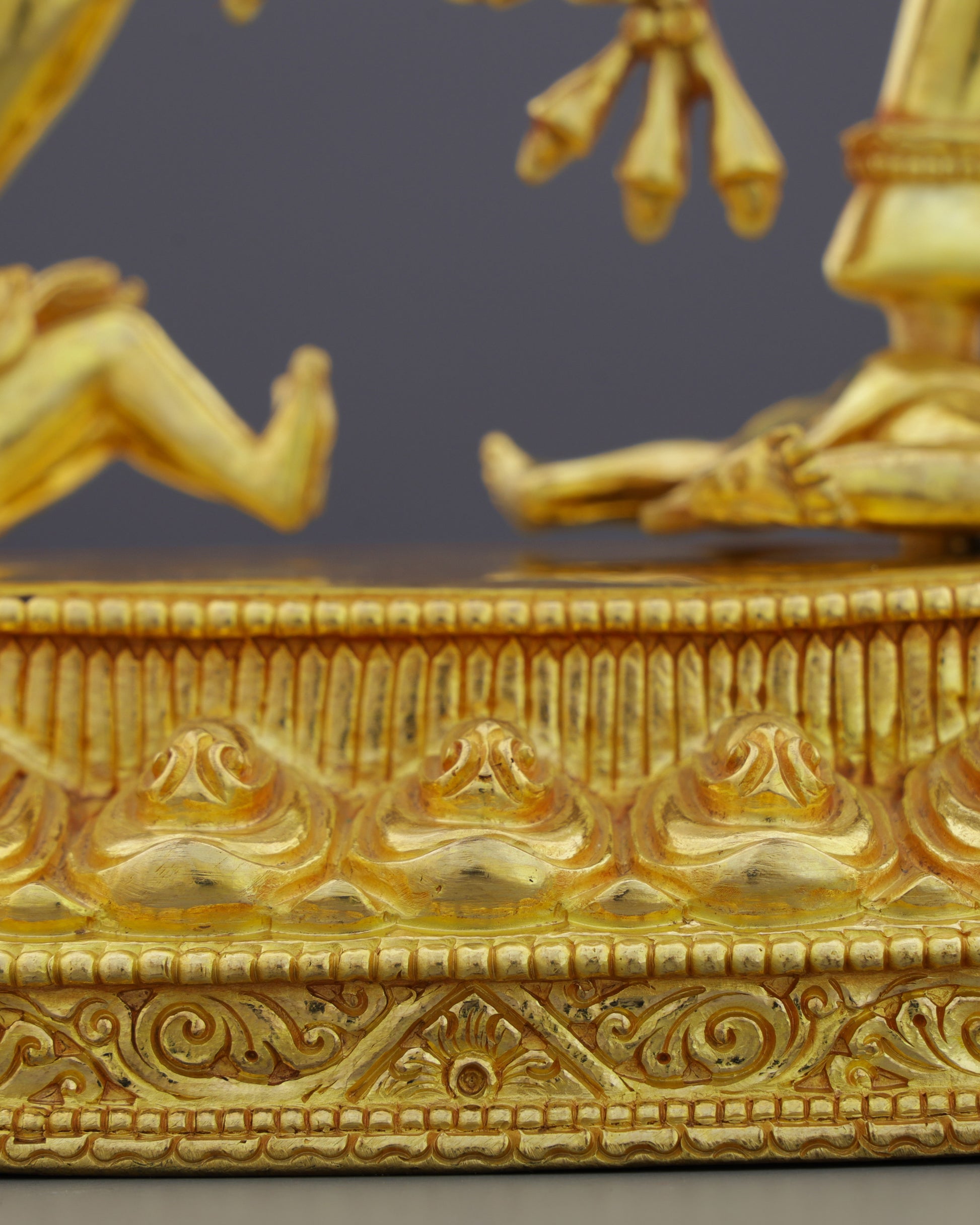 Exquisite Vajrayogini Statue | Embodiment of Blissful Wisdom in Sacred Gold - Authentic Handcrafted Statue