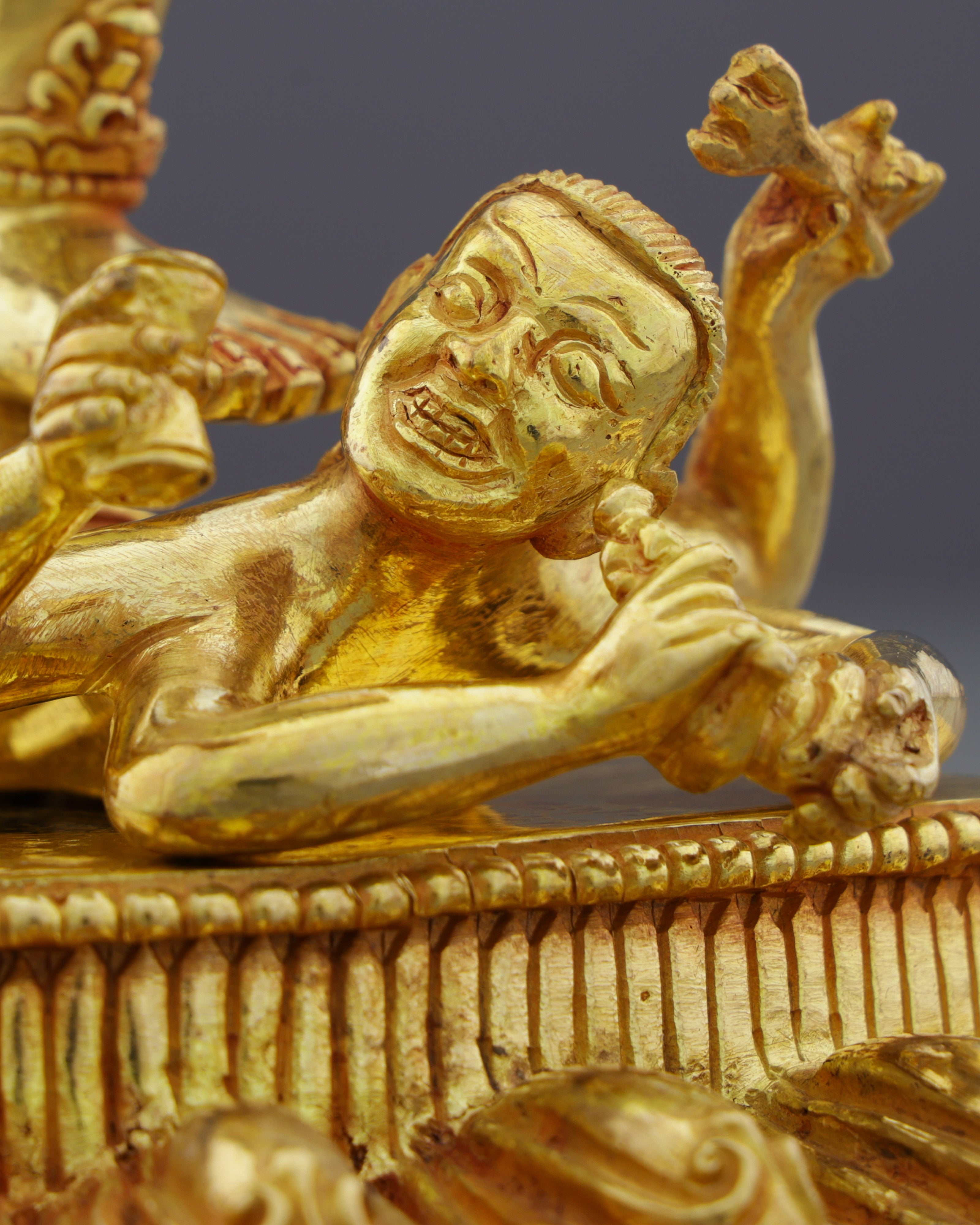 Exquisite Vajrayogini Statue | Embodiment of Blissful Wisdom in Sacred Gold