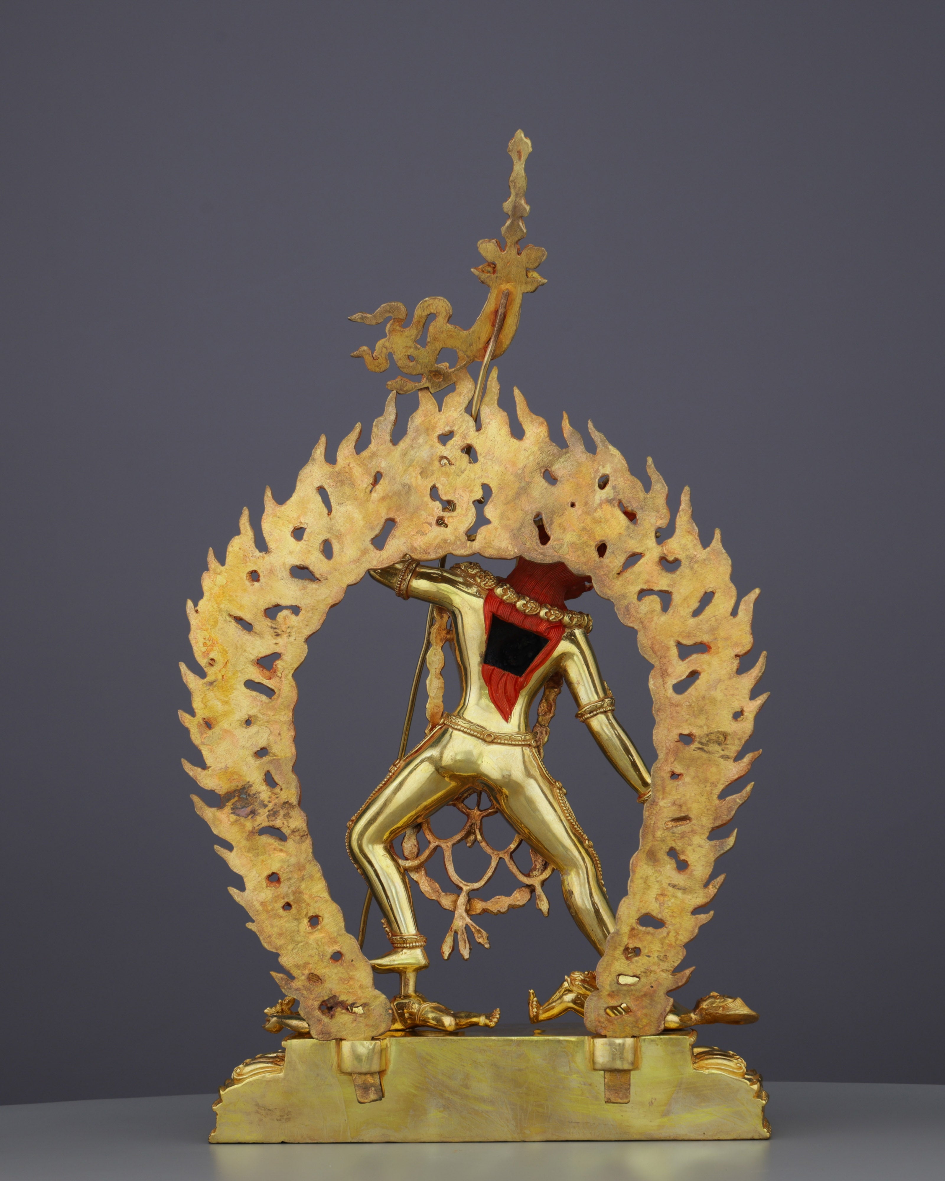 Exquisite Vajrayogini Statue | Embodiment of Blissful Wisdom in Sacred Gold