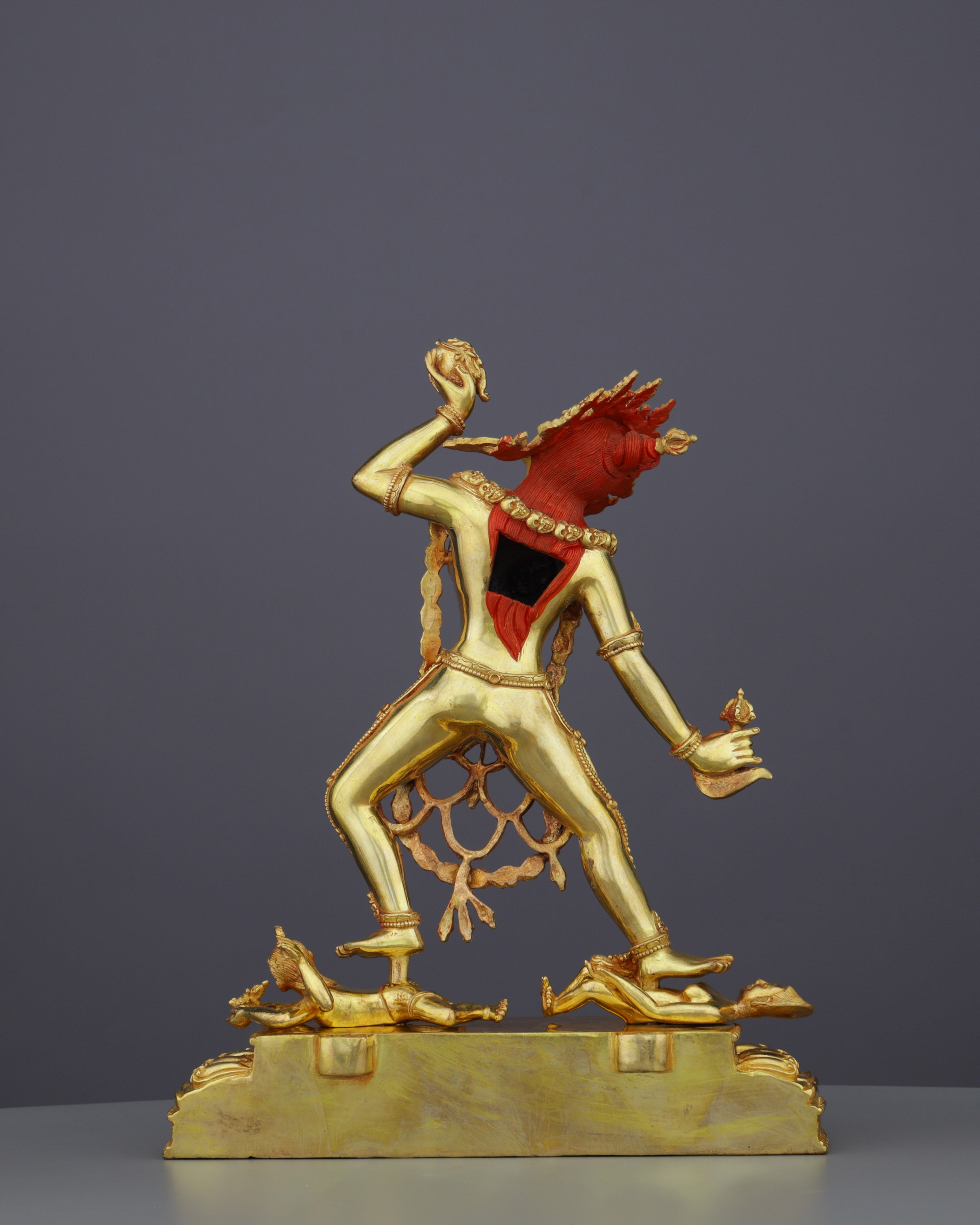 Exquisite Vajrayogini Statue | Embodiment of Blissful Wisdom in Sacred Gold