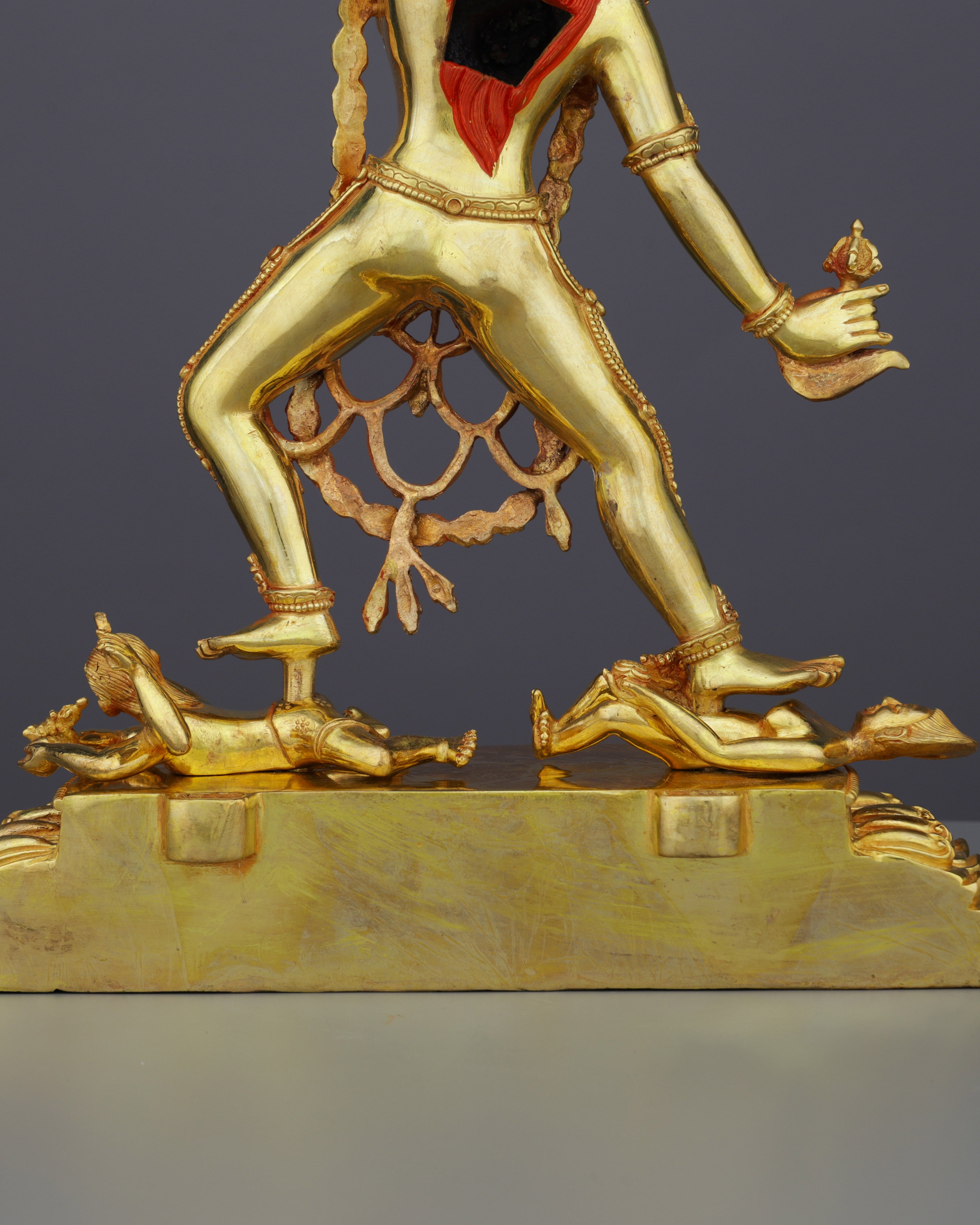 Exquisite Vajrayogini Statue | Embodiment of Blissful Wisdom in Sacred Gold