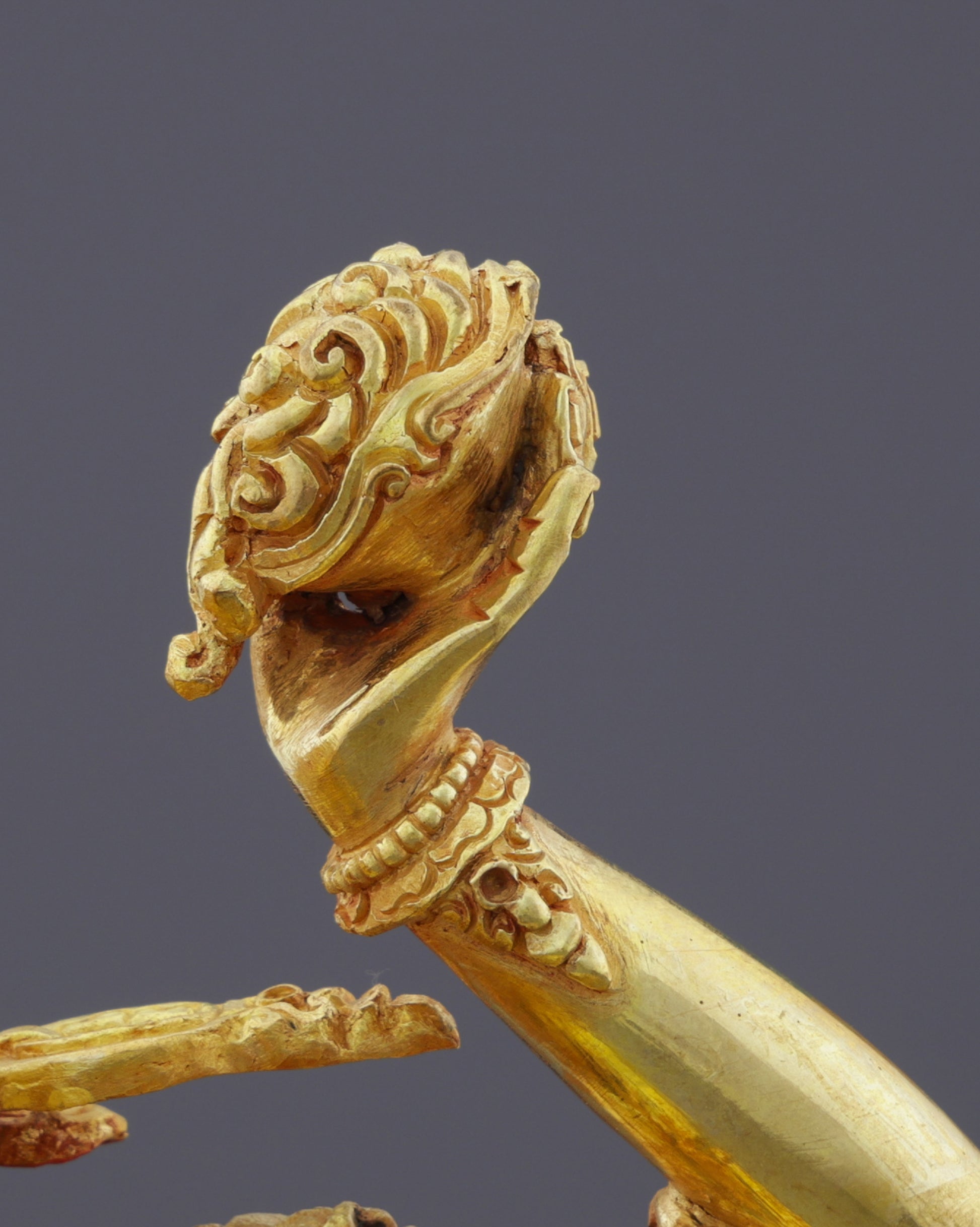 Exquisite Vajrayogini Statue | Embodiment of Blissful Wisdom in Sacred Gold - Authentic Handcrafted Statue