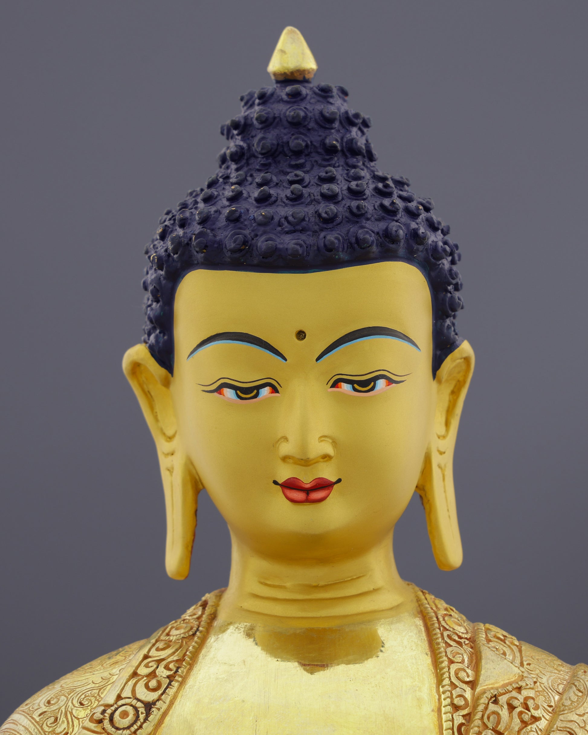 Medicine Buddha | Healing Light Manifested in Sacred Nepalese Artistry - Authentic Handcrafted Statue