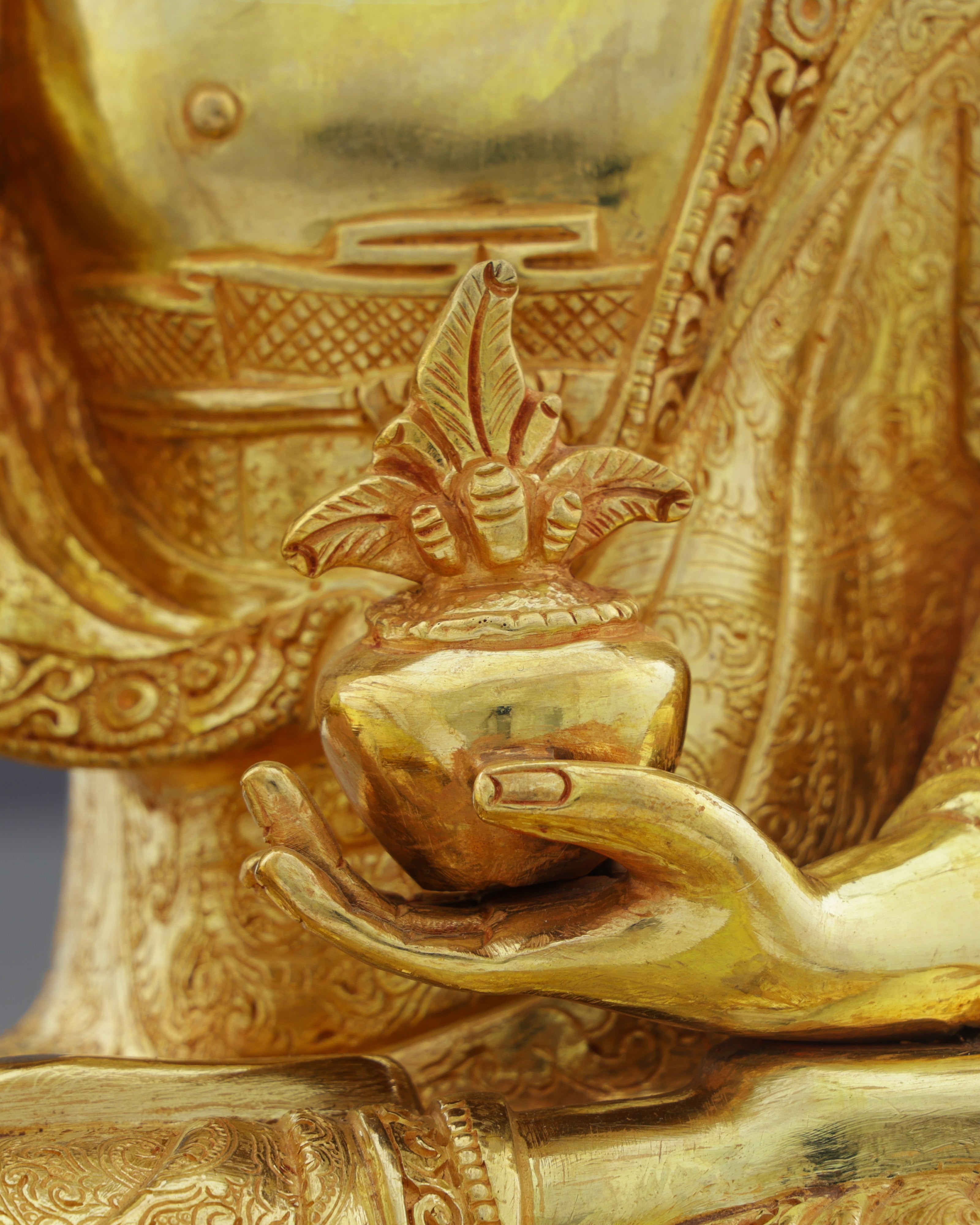 Medicine Buddha | Healing Light Manifested in Sacred Nepalese Artistry