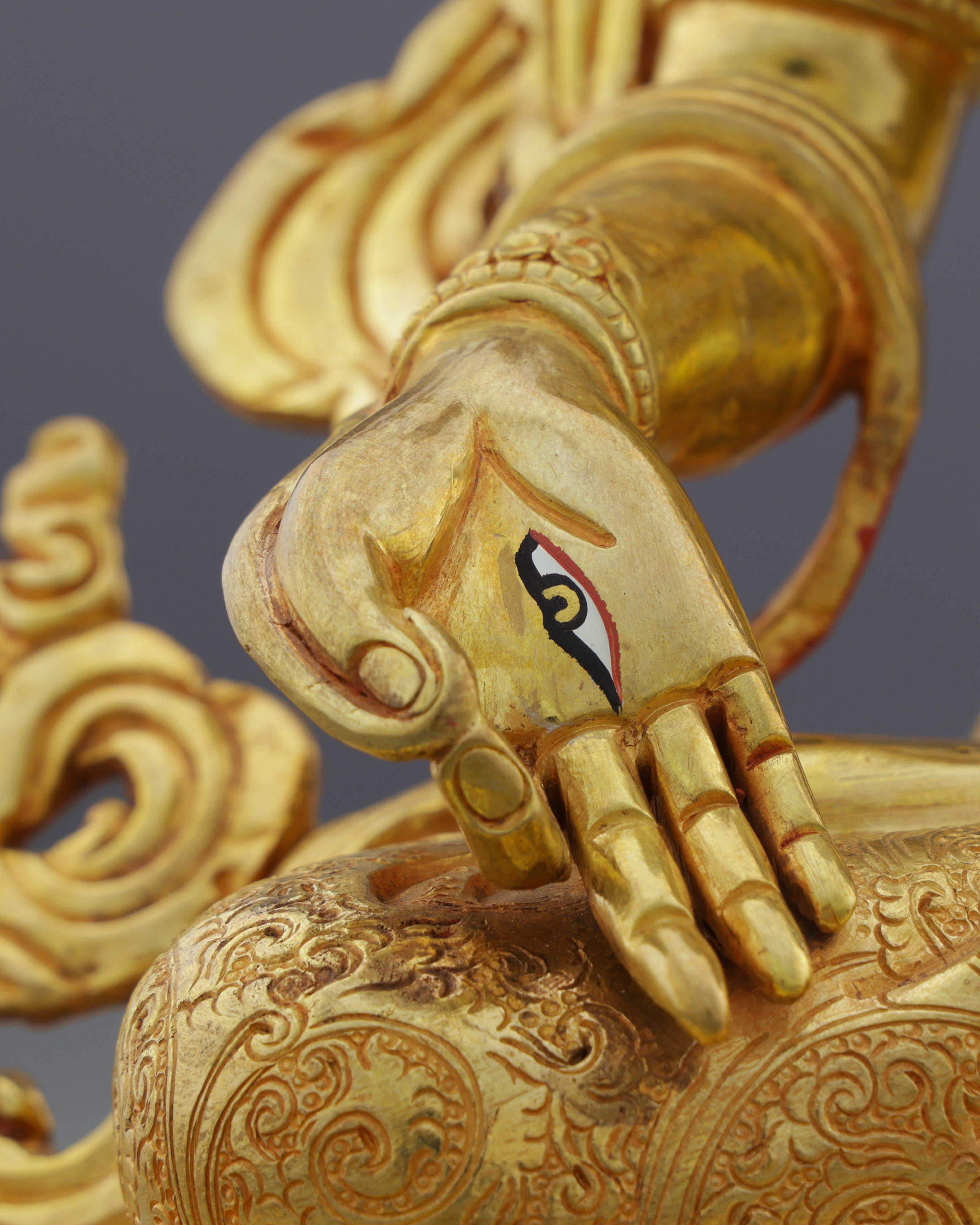 White Tara | Divine Mother of Compassion in Exquisite Nepalese Golden Splendor