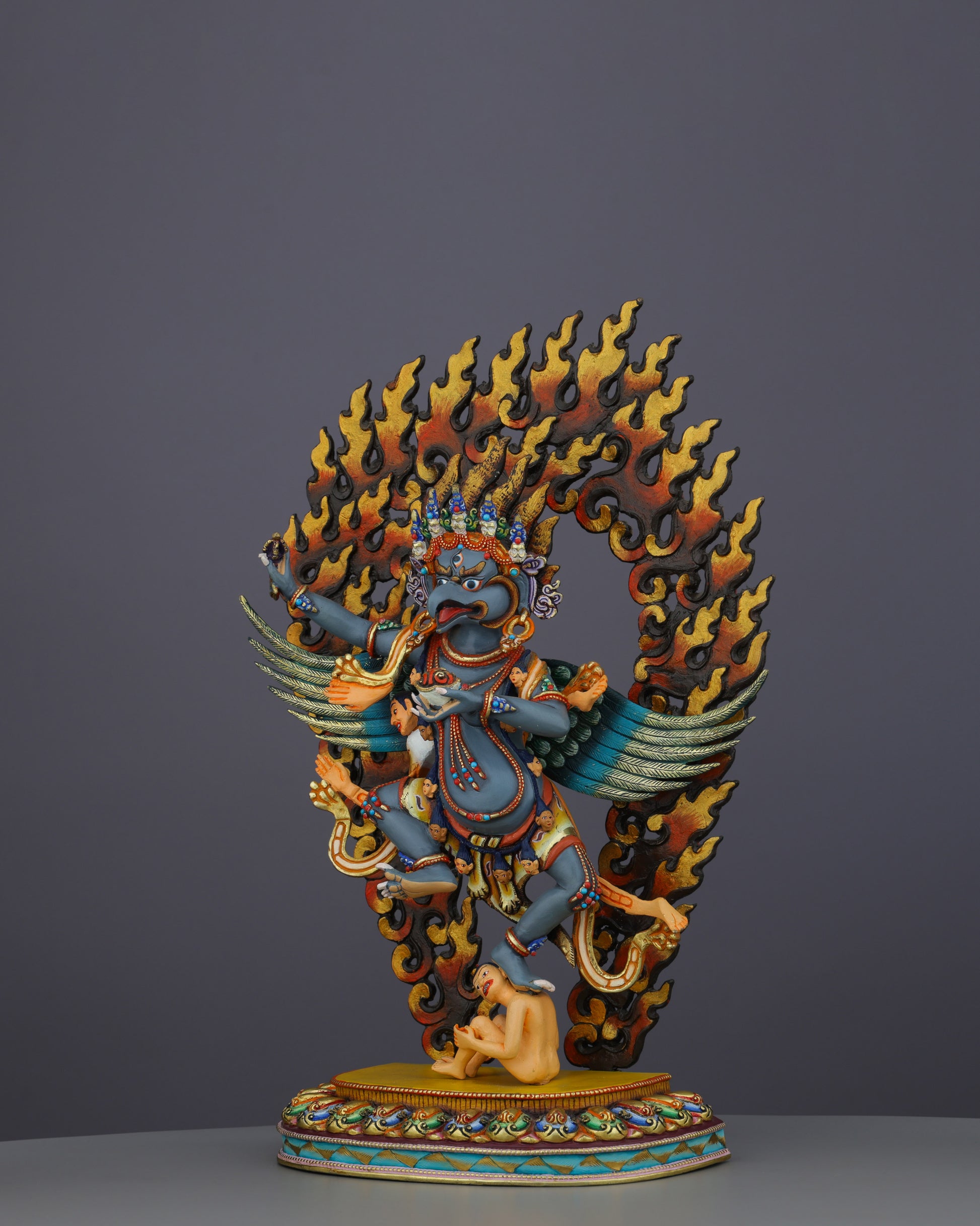 Garuda | Divine Bird King Soaring in Sacred Nepalese Craftsmanship - Authentic Handcrafted Statue