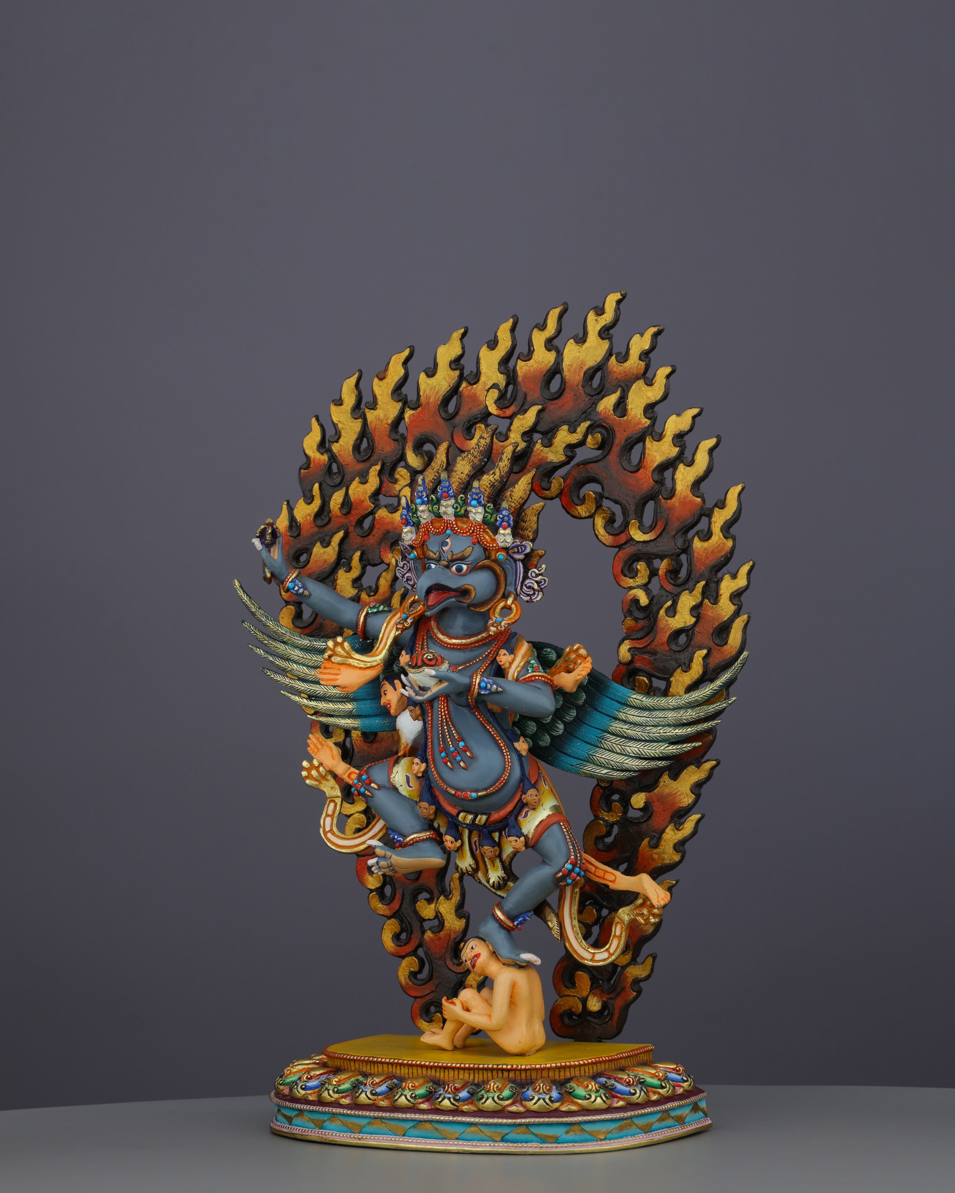 Garuda | Divine Bird King Soaring in Sacred Nepalese Craftsmanship