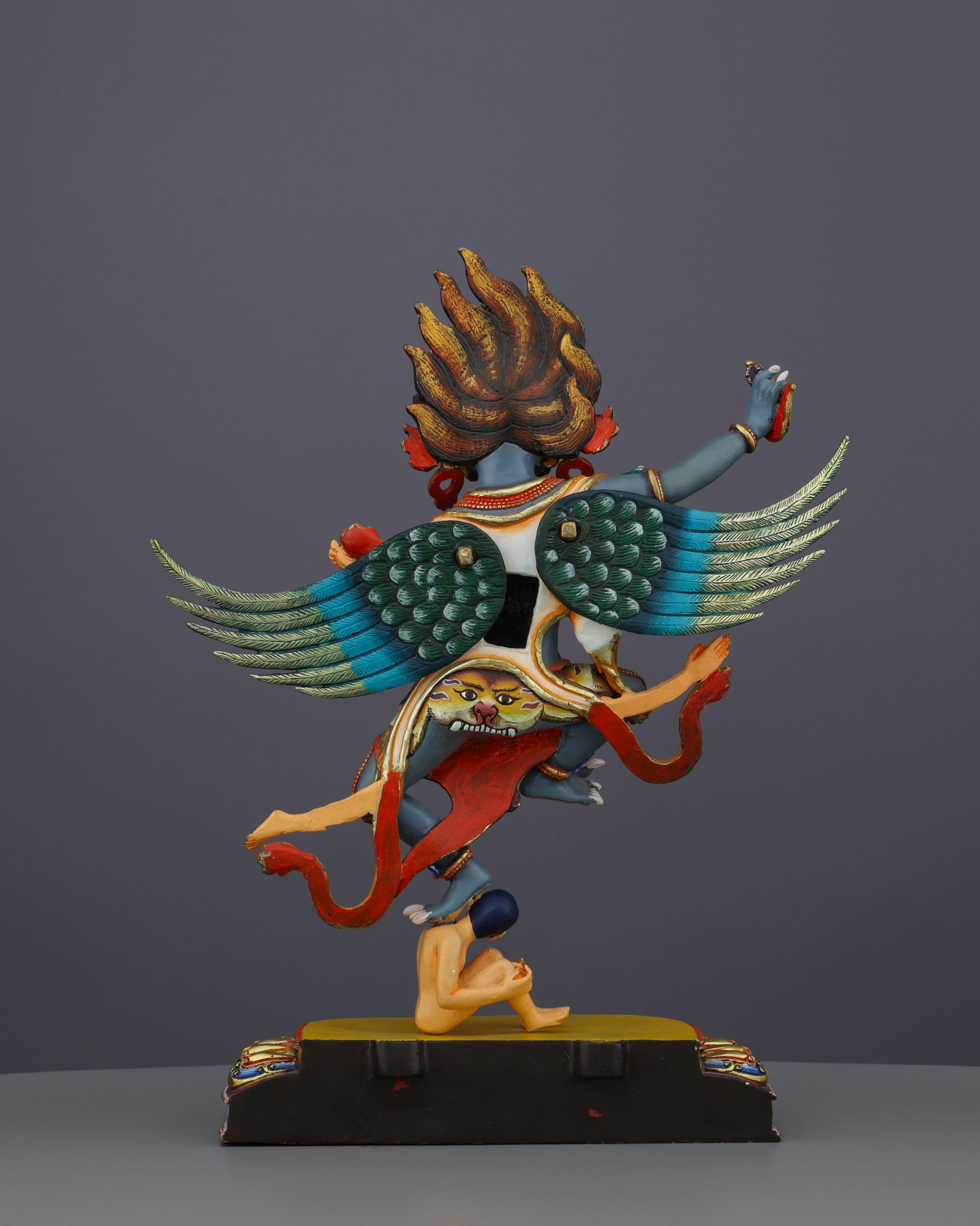 Garuda | Divine Bird King Soaring in Sacred Nepalese Craftsmanship - Authentic Handcrafted Statue