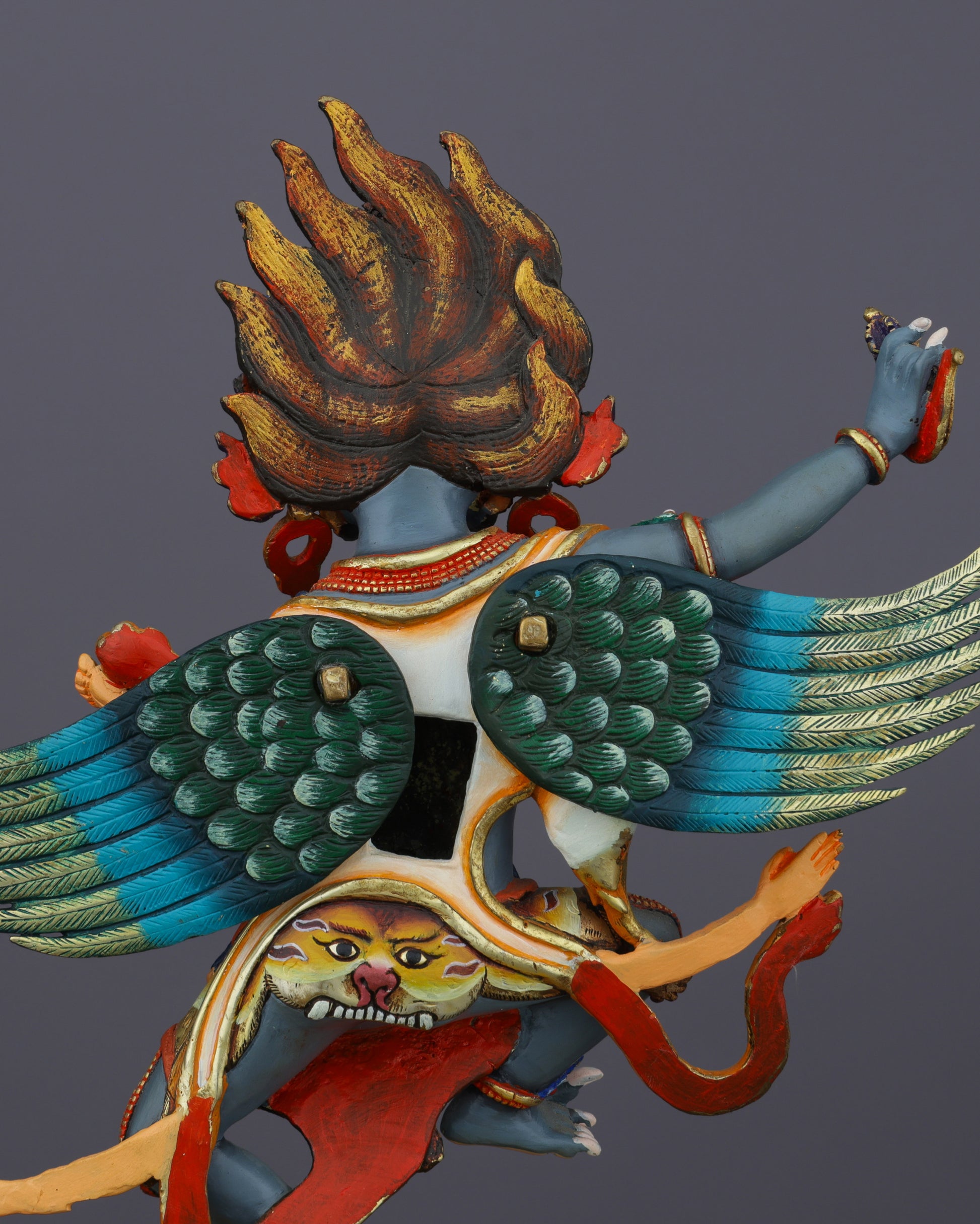 Garuda | Divine Bird King Soaring in Sacred Nepalese Craftsmanship - Authentic Handcrafted Statue