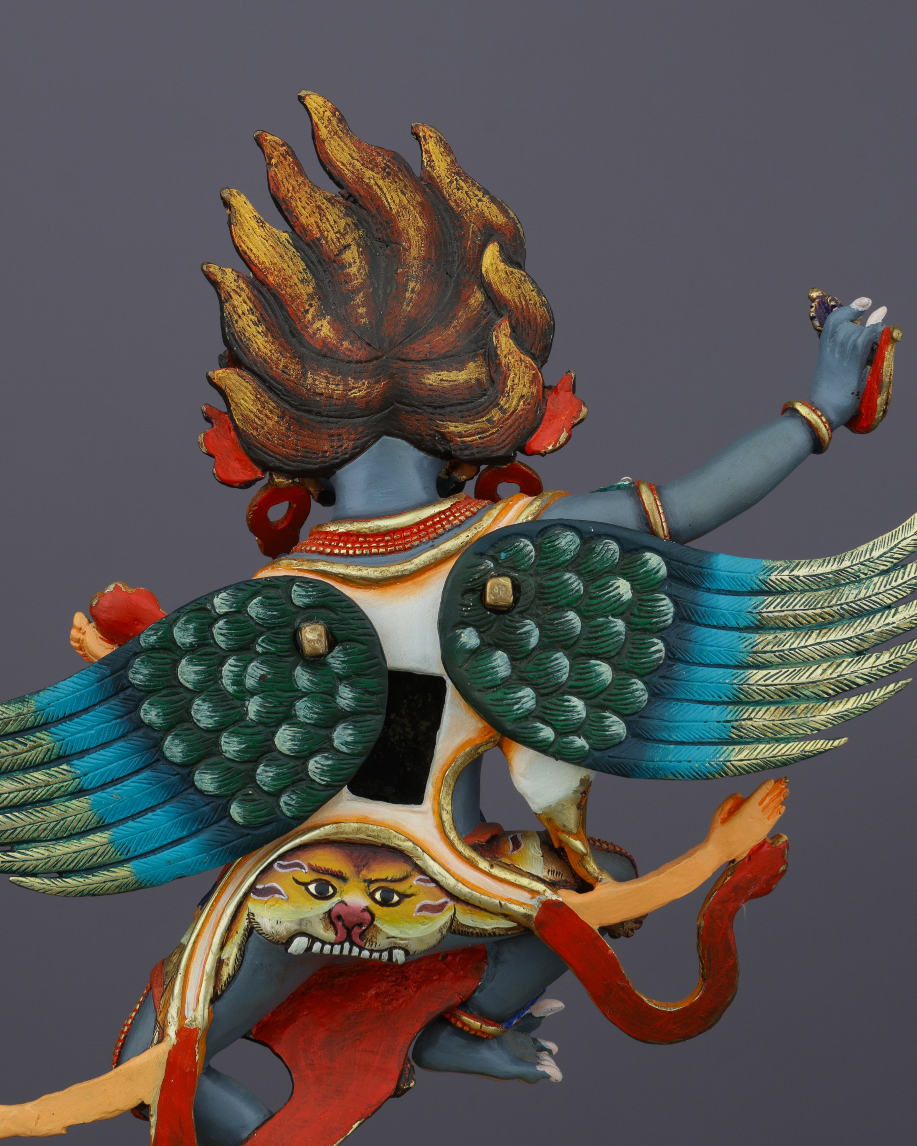 Garuda | Divine Bird King Soaring in Sacred Nepalese Craftsmanship