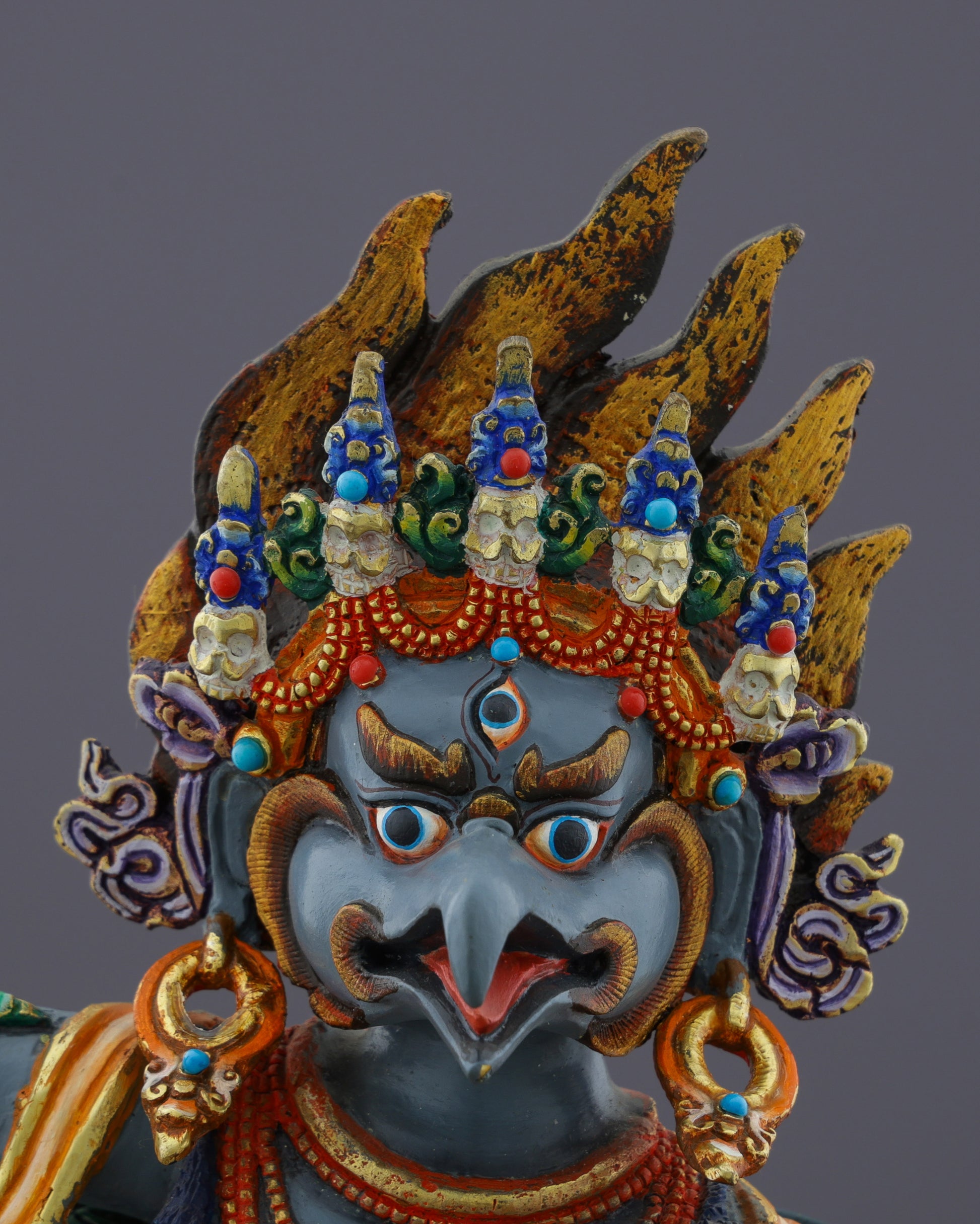 Garuda | Divine Bird King Soaring in Sacred Nepalese Craftsmanship - Authentic Handcrafted Statue