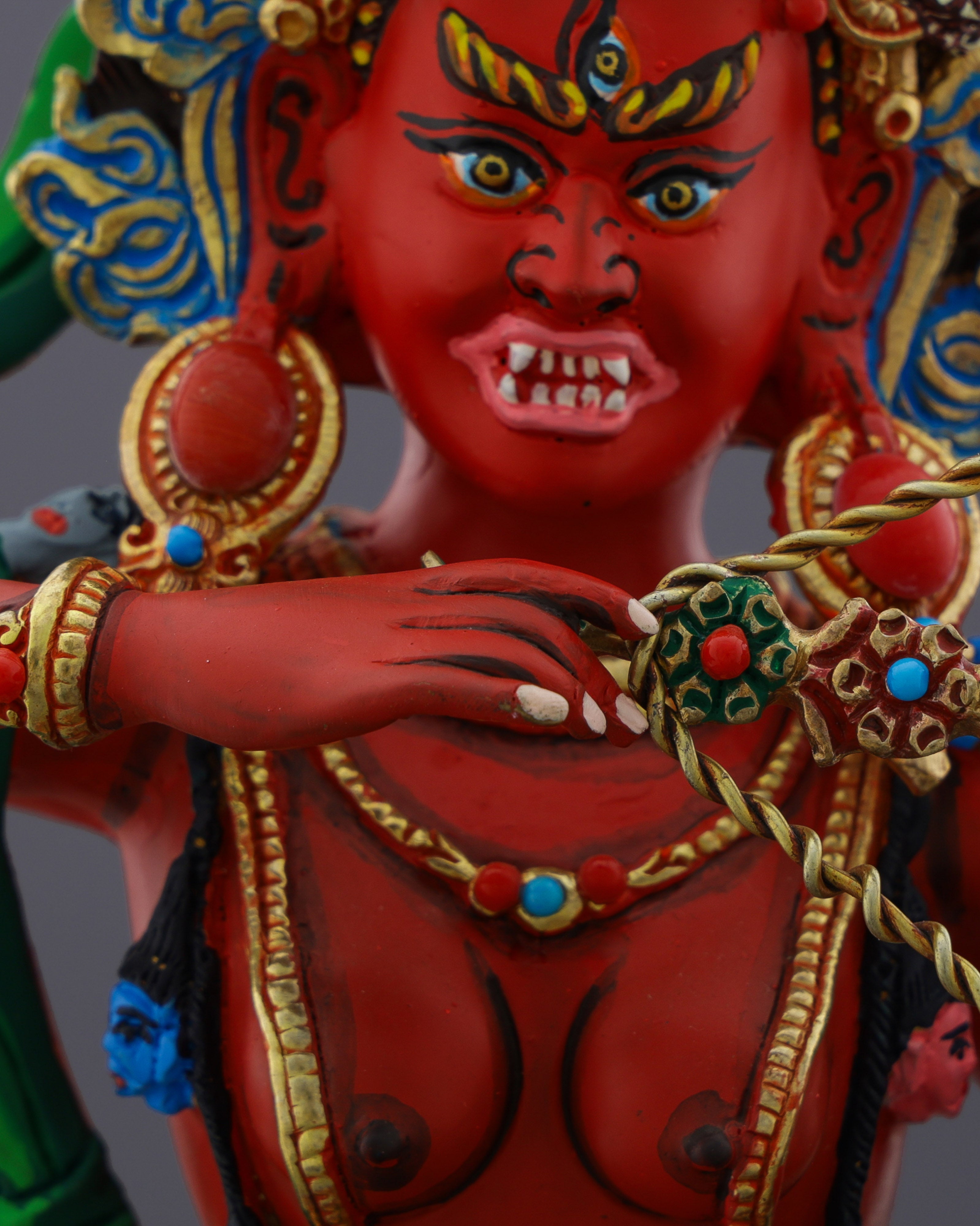 Kurukulla | Red Goddess of Enchantment in Exquisite Nepalese Artistry