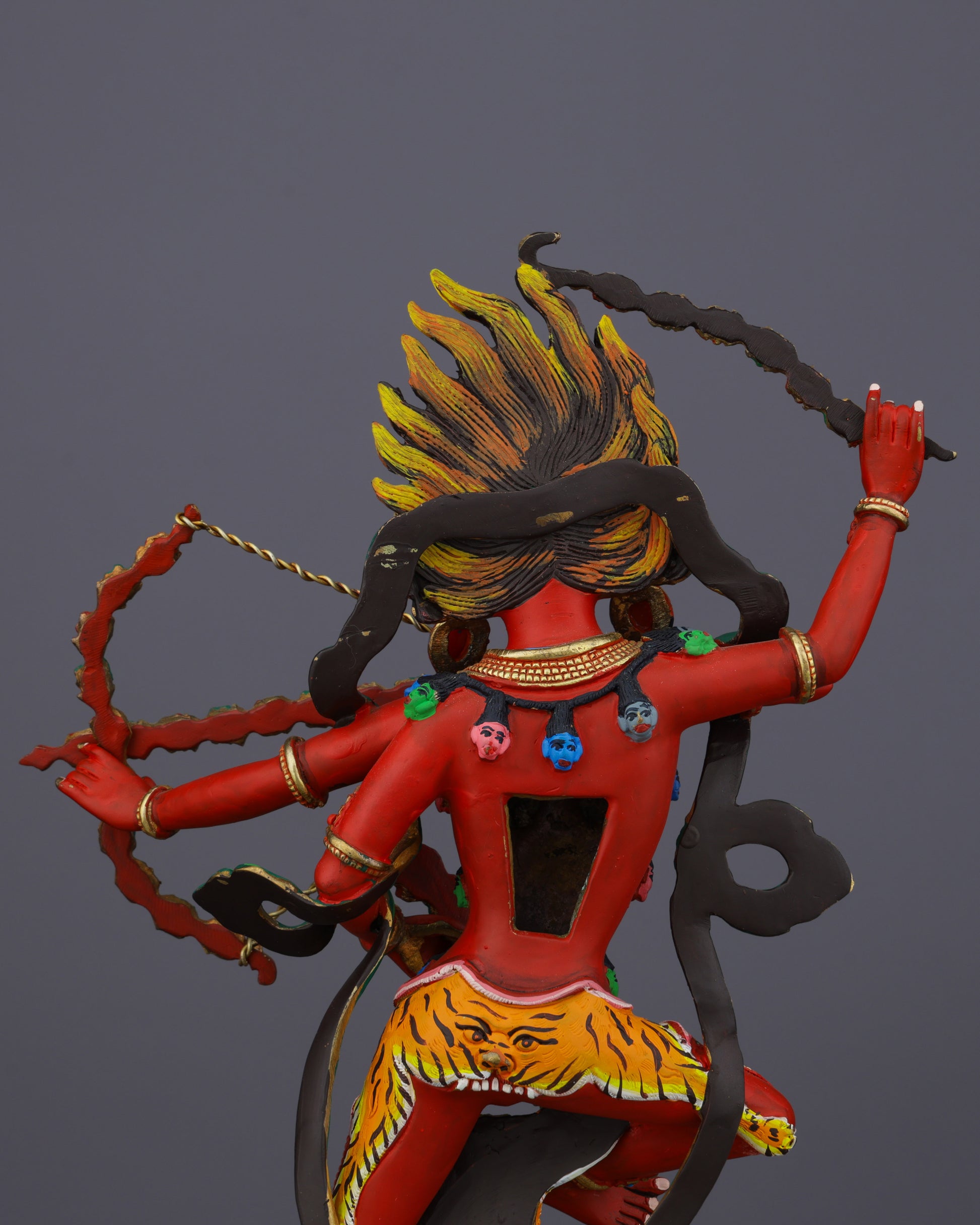 Kurukulla | Red Goddess of Enchantment in Exquisite Nepalese Artistry - Authentic Handcrafted Statue